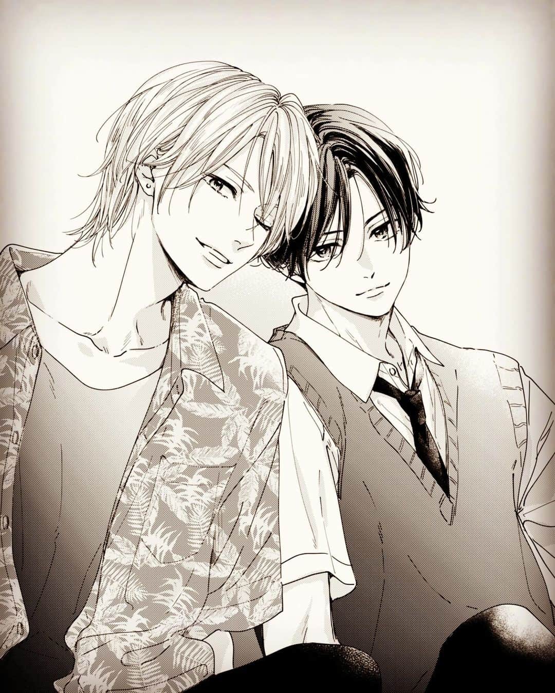 あなしんのインスタグラム：「相馬兄弟👬  今月発売のデザートは掲載お休みです。 申し訳ありません🙇‍♀️ 11月発売号に19話増ページで載せていただきます。 12月発売号も20話掲載で、５巻は2月発売予定となっております。  頑張りますのでよろしくお願い致します🙇‍♀️✨」
