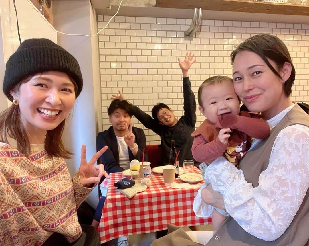 のインスタグラム：「. のちほど本日のお仕事については アップさせてもらいますが お声がけくださった今西先生と 一緒にゲストとして登壇した 木下ゆーきさんと一緒に イベント後、プチ打ち上げしようと 言っていたのですが… 急遽さおりに会いに行くことに☺️✨ . 短い時間だったけど 楽しかったーーーっ🥰 さおりありがとう💓💓 . .」