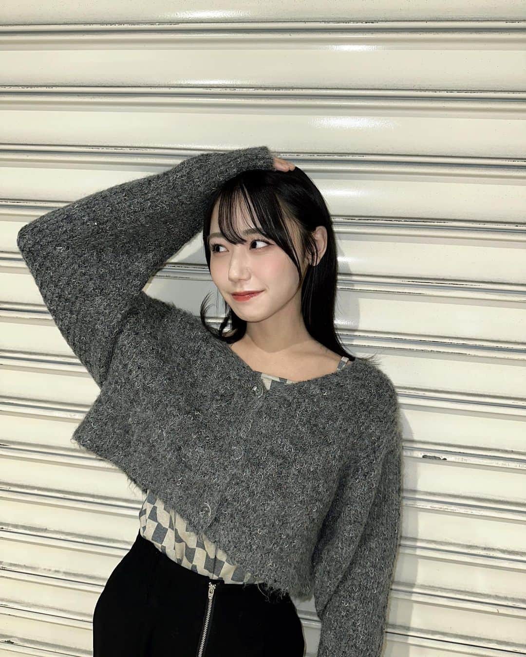 兵頭葵のインスタグラム：「.  STU48 10th single ｢君は何を後悔するのか？｣ 直接会えるお話し会in幕張メッセ 🩶  #STU48 #兵頭葵」