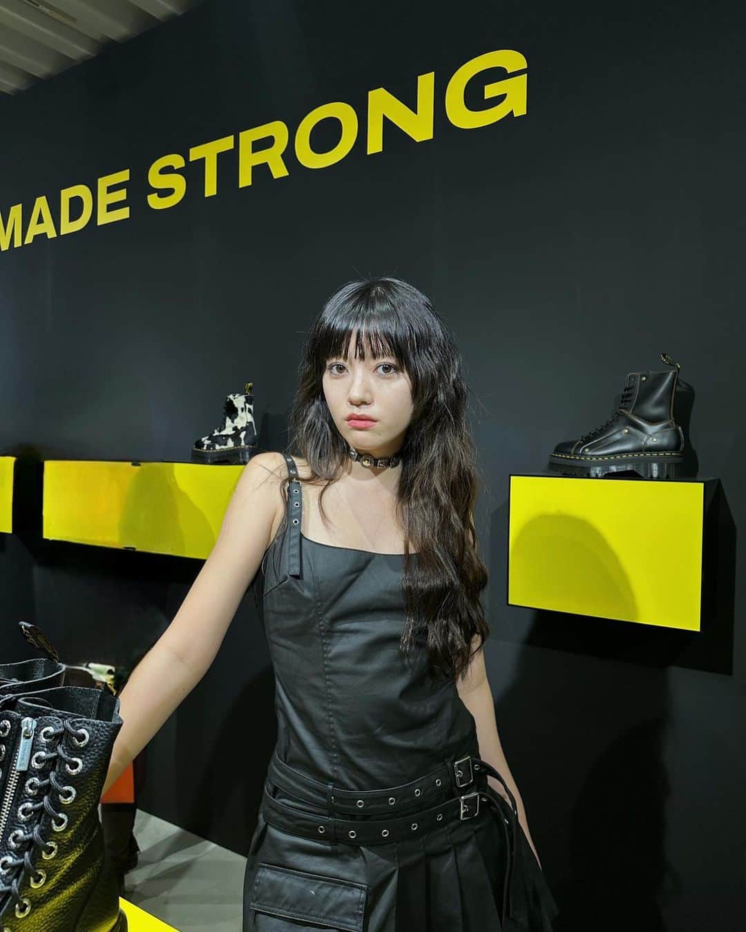 鴨林李帆のインスタグラム：「@drmartens_japan  #wearemadestrong」
