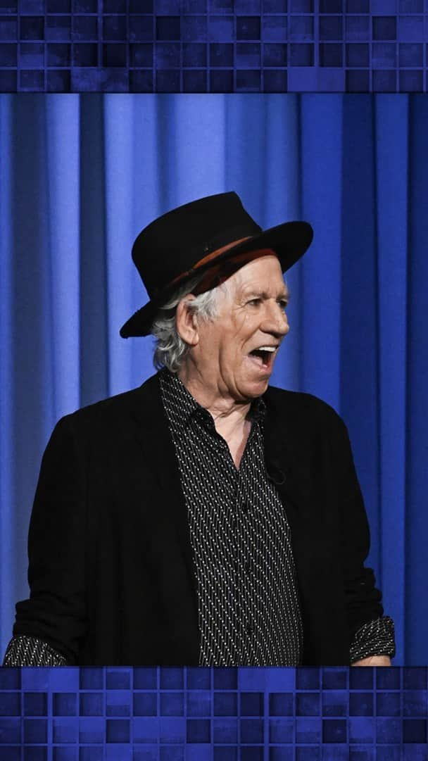 キース・リチャーズのインスタグラム：「@officialkeef crashes Jimmy’s monologue! #FallonTonight」