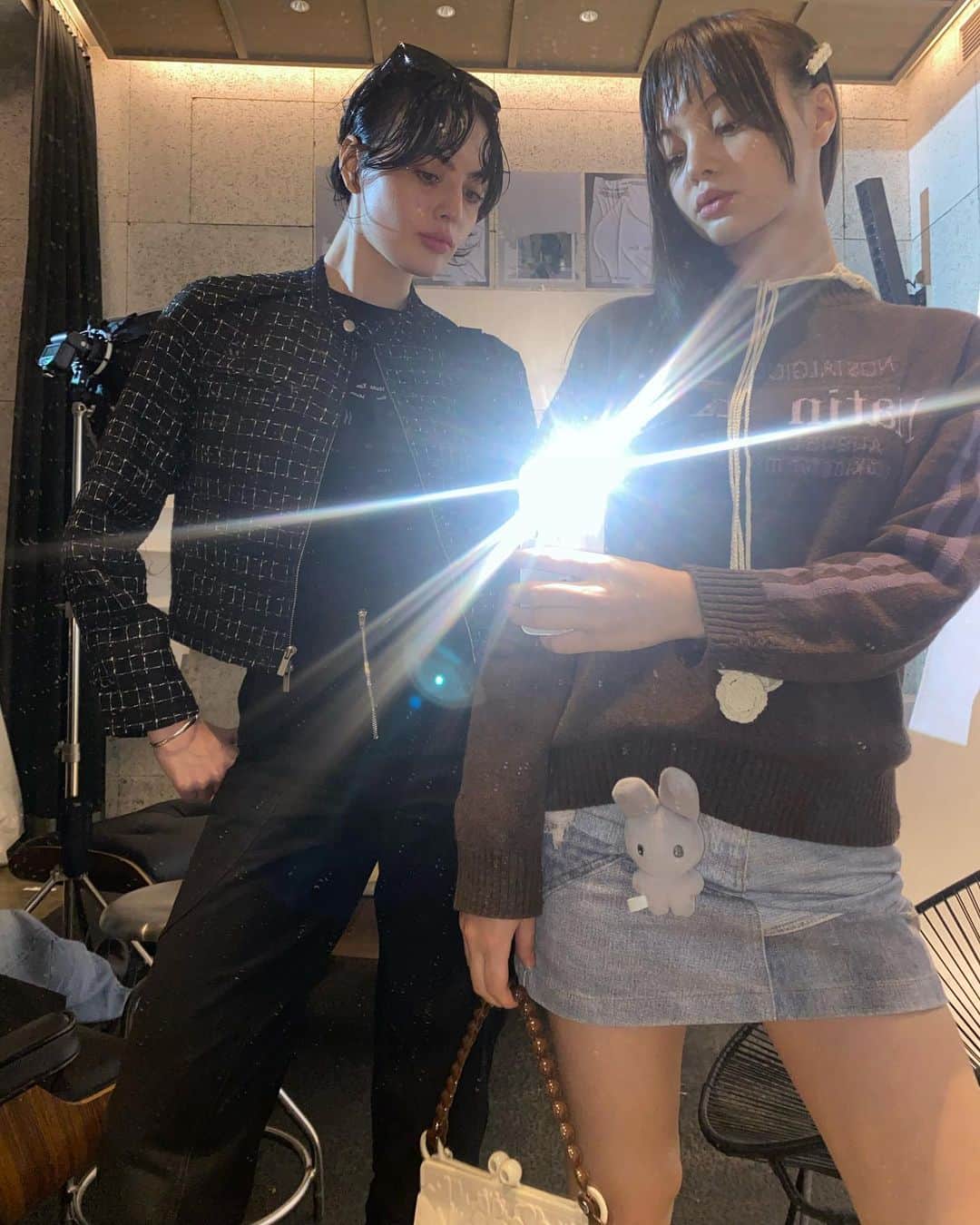 藤田エミリのインスタグラム：「Matin Kim POP UP STOREは10/18-10/29まで渋谷PARCO3Fにて開催中🤎 #MatinKim」