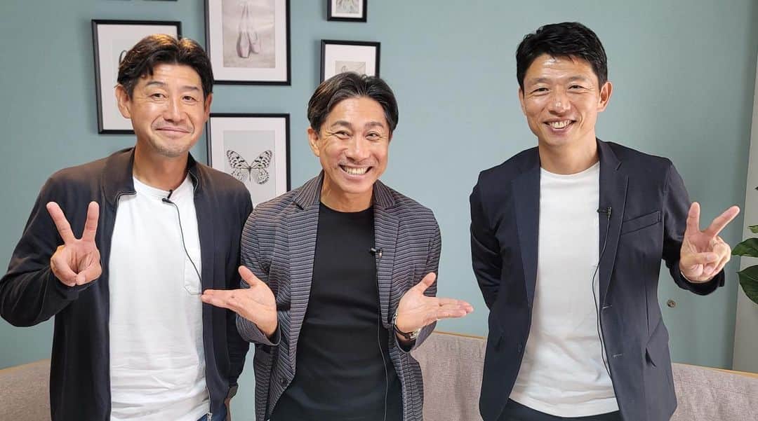 のインスタグラム：「アトランタオリンピックの戦友であるハットとマコがyoutube『おじ遊』に来てくれました🫰 #サッカー #おじ遊」