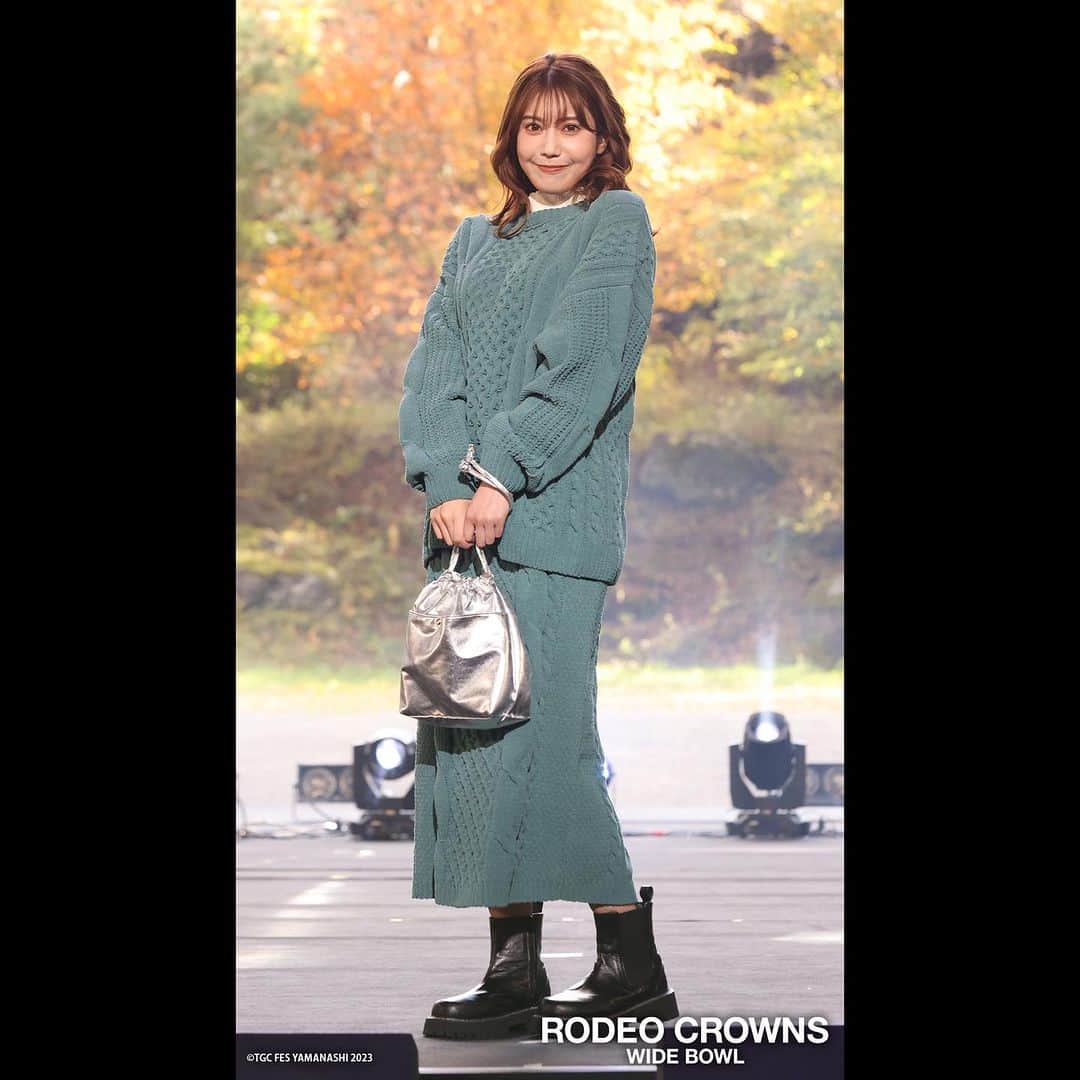 東京ガールズコレクションさんのインスタグラム写真 - (東京ガールズコレクションInstagram)「【TGC フェス 山梨 2023】RODEO CROWNS WIDE BOWLの全ルック公開!!!  TGC公式YouTubeにてステージムービーも公開💕  #RODEOCROWNSWIDEBOWL / @rodeocrowns_official #安斉星来 / @seiraanzai #與田珠夕 @miyuuyoda #那須ほほみ / @nasu_hohomi #TYRA / @tyra_0803 #阿部なつき / @i.am_natsuki_ #藤井サチ / @sachi_fujii_official #Yuma  #なっちょ #中町兄妹 / @ayanakamachi @demichenakamachi  ***************** 『TGC FES  YAMANASHI 2023』  📆日時 2023年10月21日（土） 10:30~17:00（予定） MAIN AREA ／開場13:00 開演14:00 終演17:00 GREEN AREA／開場10:30 閉場17:00  📍会場 MAIN AREA／河口湖ステラシアター GREEN AREA／河口湖総合公園 ⁡ #TGCフェス山梨 #TGC #東京ガールズコレクション #fashion #event #ootd #coordinate #model #Japan #イベント」10月21日 16時27分 - tgc_staff
