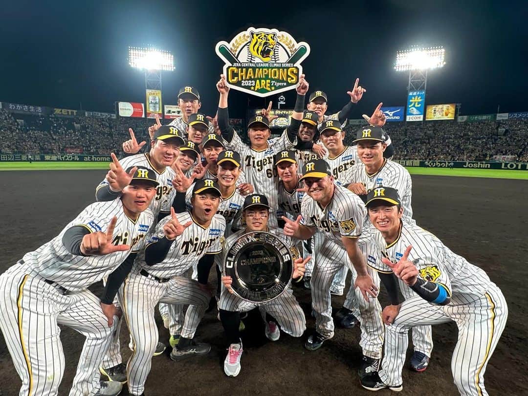 佐藤輝明のインスタグラム：「大声援ありがとうございました🐯  #VAMOS」