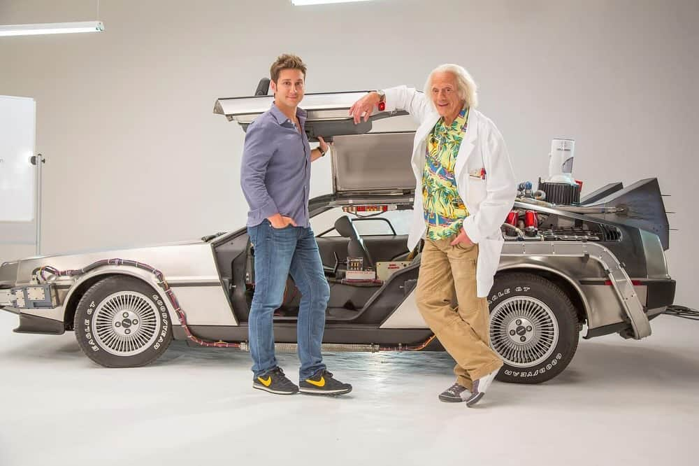 Terry Matalasのインスタグラム：「Happy Back to the Future Day! Here are some of my fav car pics to celebrate:」