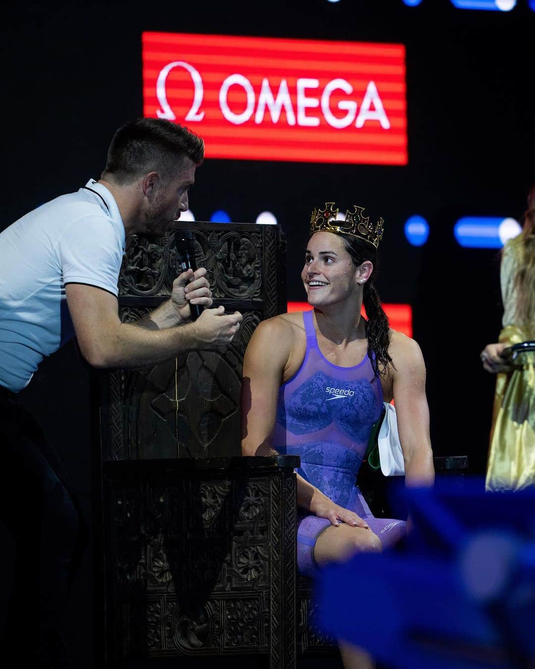 スピードのインスタグラム：「@kaylee_mckeown blasts new World Record in Women’s 50 backstroke in 26.86 at the Swimming World Cup series in Budapest! 🌏🔥  She now holds the WR in the 50, 100 and 200 back as well as 200 back Short course. 😱  So proud of you Kaylee!   #TeamSpeedo」