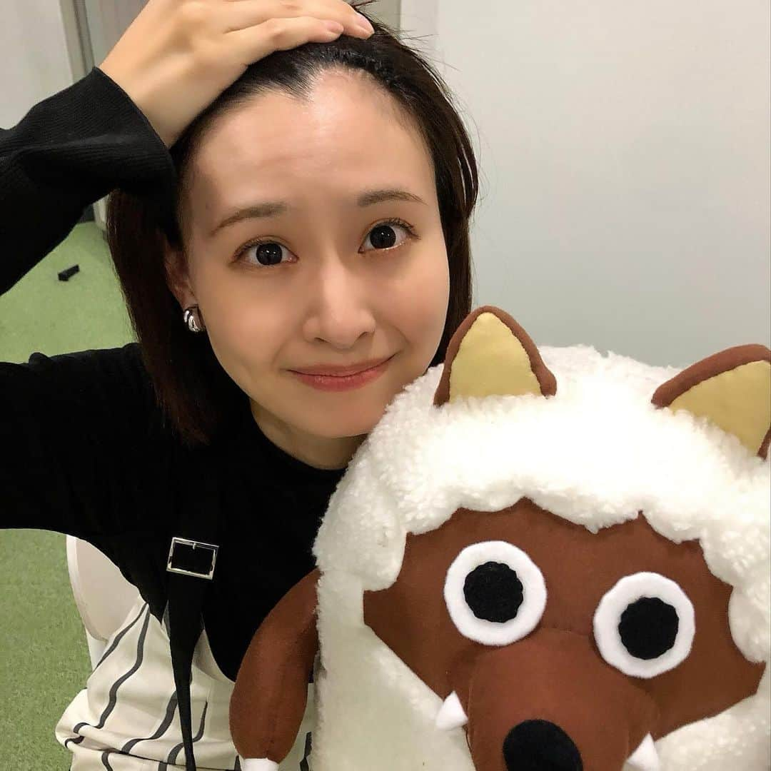 望木聡子のインスタグラム：「きょうは体力回復day ずーーっと寝ていました😪🦭  あすは #ドデ祭 がんばるぞ🏮 まずは朝10時半からの「メ〜ロメロ！ステージ」 メ〜テレ正面玄関前でお待ちしています。  ステージの模様はインスタライブでもお届けします📱 遠方の方はスマホでお楽しみください☺️ (横画面での配信になります)  #爆睡アザラシ #おでこ #でこ出し #富士額 #ハート額 #メーロメロ額 #？ #ショートヘア #ボブ #ショートボブ #メーテレ #アナウンサー #ウルフィ #メーロメロアンバサダー #望木聡子」