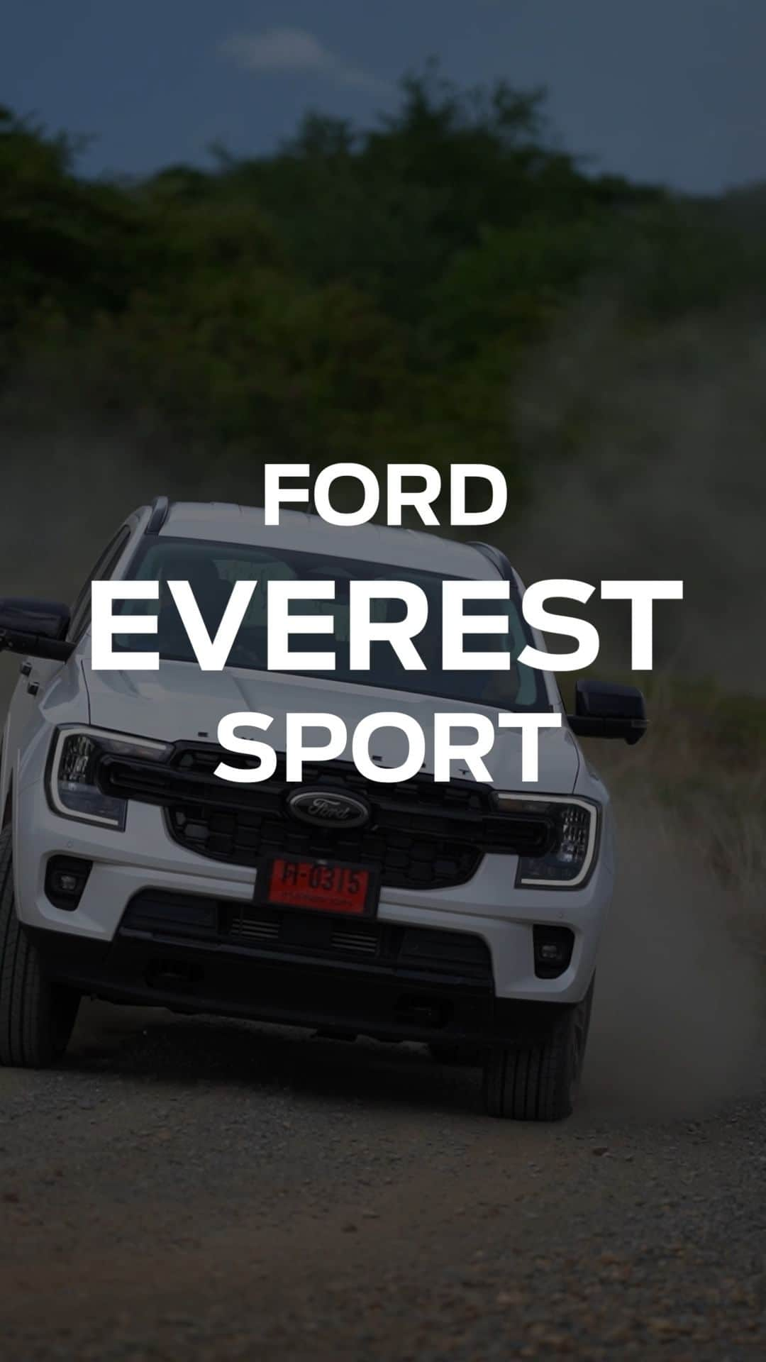 Ford Thailandのインスタグラム：「Ford Everest Sport เข้ม ดุดัน สไตล์สปอร์ต พร้อมพาคุณและครอบครัวออกเดินทางผจญภัย  ลงทะเบียนทดลองขับที่งาน 🏕️ EVEREST JOURNEY ได้ที่ https://www.everesttestdrive.com/ และทดลองขับได้ที่โชว์รูมฟอร์ดทั่วประเทศ   #EVERESTJOURNEY  #เลือกสิ่งที่ใช่ลุยไปกับสิ่งที่ชอบ  #คันนี้ใช่เลย  #FORDEVEREST」