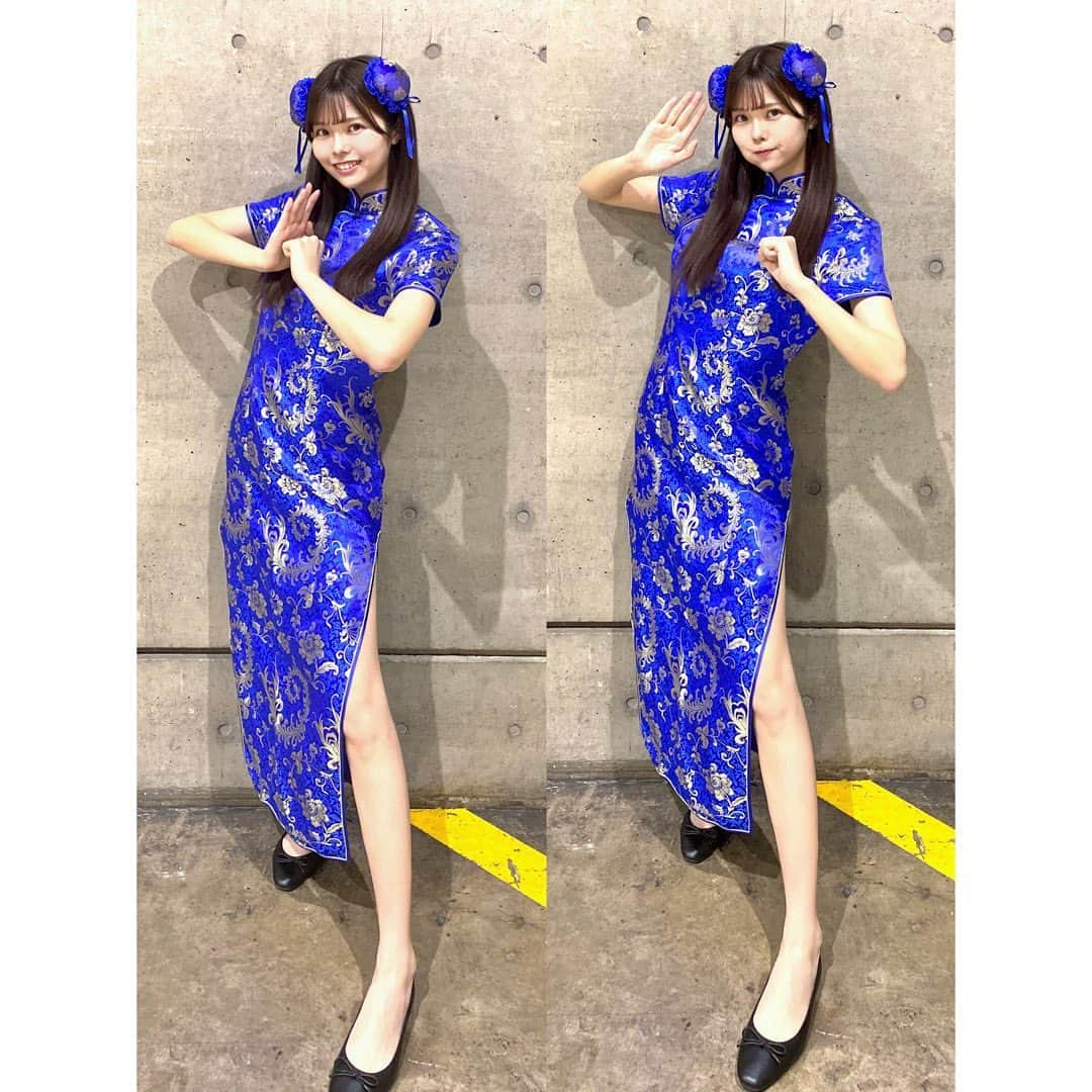 荒野姫楓さんのインスタグラム写真 - (荒野姫楓Instagram)「📍幕張メッセ ツーショット撮影会  チャイナドレス🐼💙  皆さんありがとうございました！  明日のトーク会握手会は不参加で 今年最後の幕張メッセ会場だったので  1部2部3部と連続する部数でしたが 気合いの全衣装チェンジしちゃいました❤️‍🔥  明日はFC岐阜の応援隊してきます🫡💚  今日も明日も追いかけるよって方が とても多くてびっくり嬉しかったです😳  明日もどうぞよろしくお願いします！！  . #名古屋#名古屋アイドル#アイドル#チャイナ#チャイナドレス#コスプレ#コスプレイヤー#コスプレ女子#コスプレ写真#チャイナ服#中華街#撮影会#撮影会イベント#SKE48#idol#Nagoya#asiangirl#asian#Japaneseidol#china#chinagirl#chinadress」10月21日 19時55分 - _arnhmk_