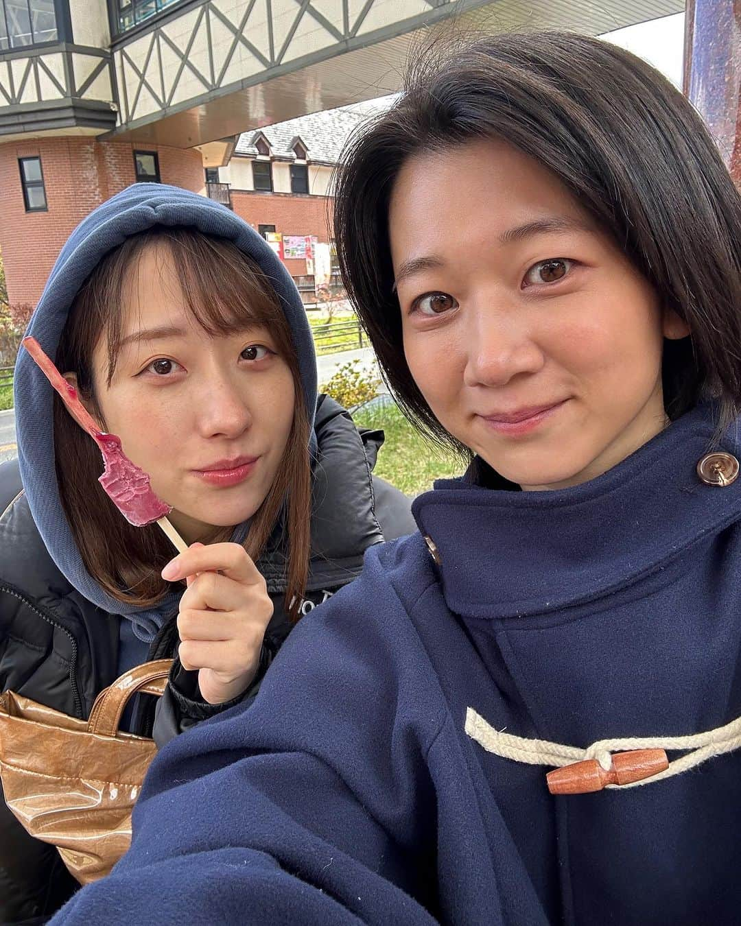 太田唯さんのインスタグラム写真 - (太田唯Instagram)「愛しのことりちゃんに会いに草津へ行ってきた🪿♨️ @k___trn   朝から晩まで笑い転げていい思い出ばっかり 草津大好きになりました！ 場所は違えどずっと幸せでいてくれ相棒！！  #草津温泉 #草津」10月21日 20時09分 - yuiohta.official