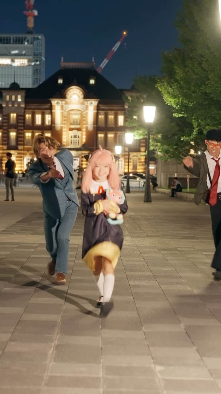 カケタクのインスタグラム：「Cute Anya joined in🥳✨  collaboration : @martha_rythem @kaketaku.japan  Choreograph, Shoot , Edit 🎥 @kaketaku.japan  ・  #spyfamily #anime @actorvijay #suraa #vijay #vijaysethupathi #ThanjavurJillakaari」