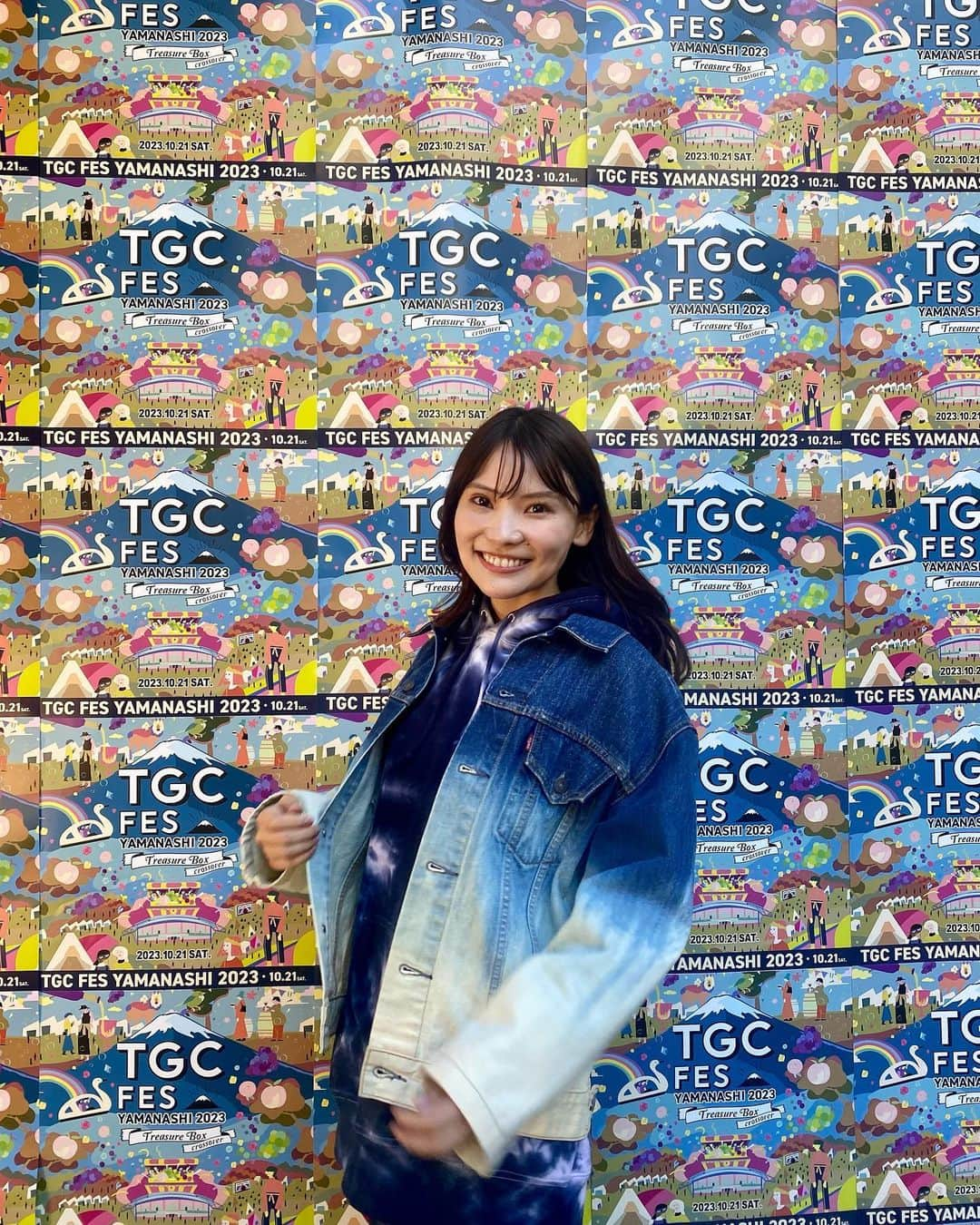 森田絵美のインスタグラム：「. 「TGC フェス山梨2023」 とっても最高でした☺️🤍 . 現地でたくさん声をかけていただき本当にありがとうございました😌🤍 今日の模様は 来週のてててTVでも放送しますので ぜひご覧ください🫶🥺 . #tgc #てててtv」