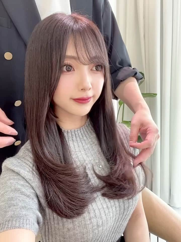 MAMIのインスタグラム：「…💇🏻‍♀️💖💖」