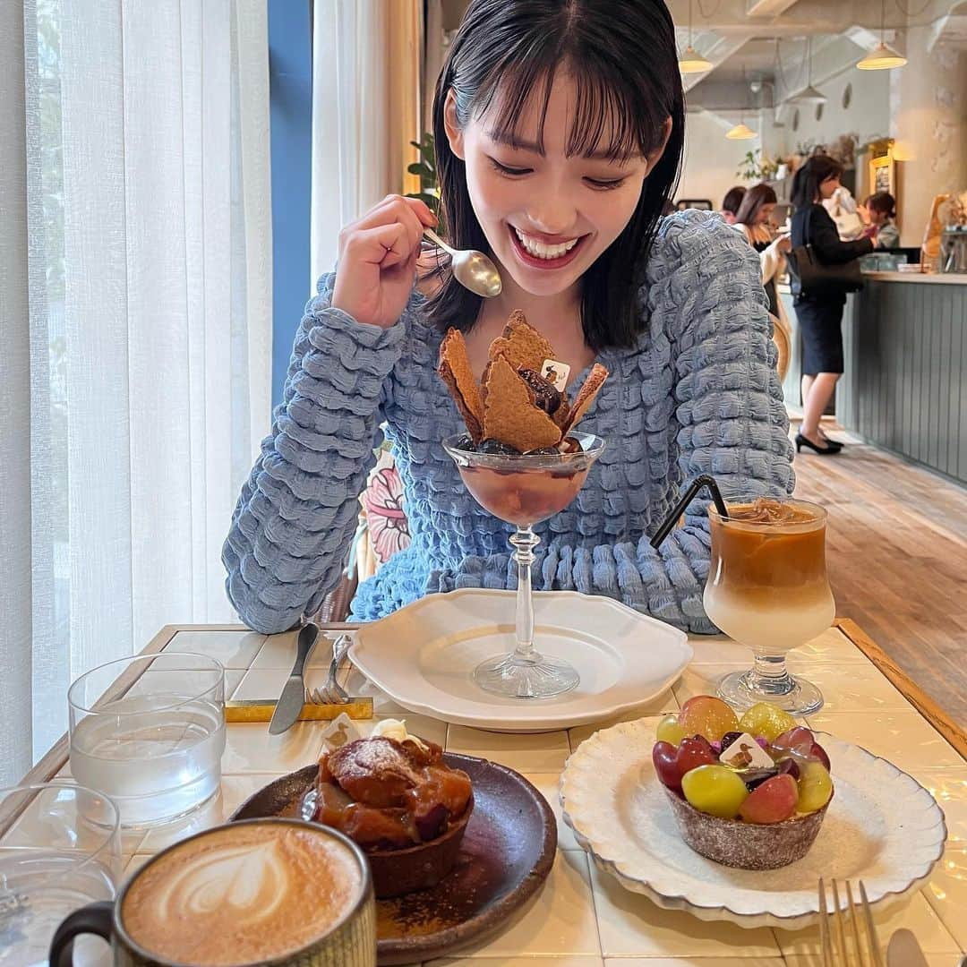 中村里帆のインスタグラム：「食欲の秋😫🍂」