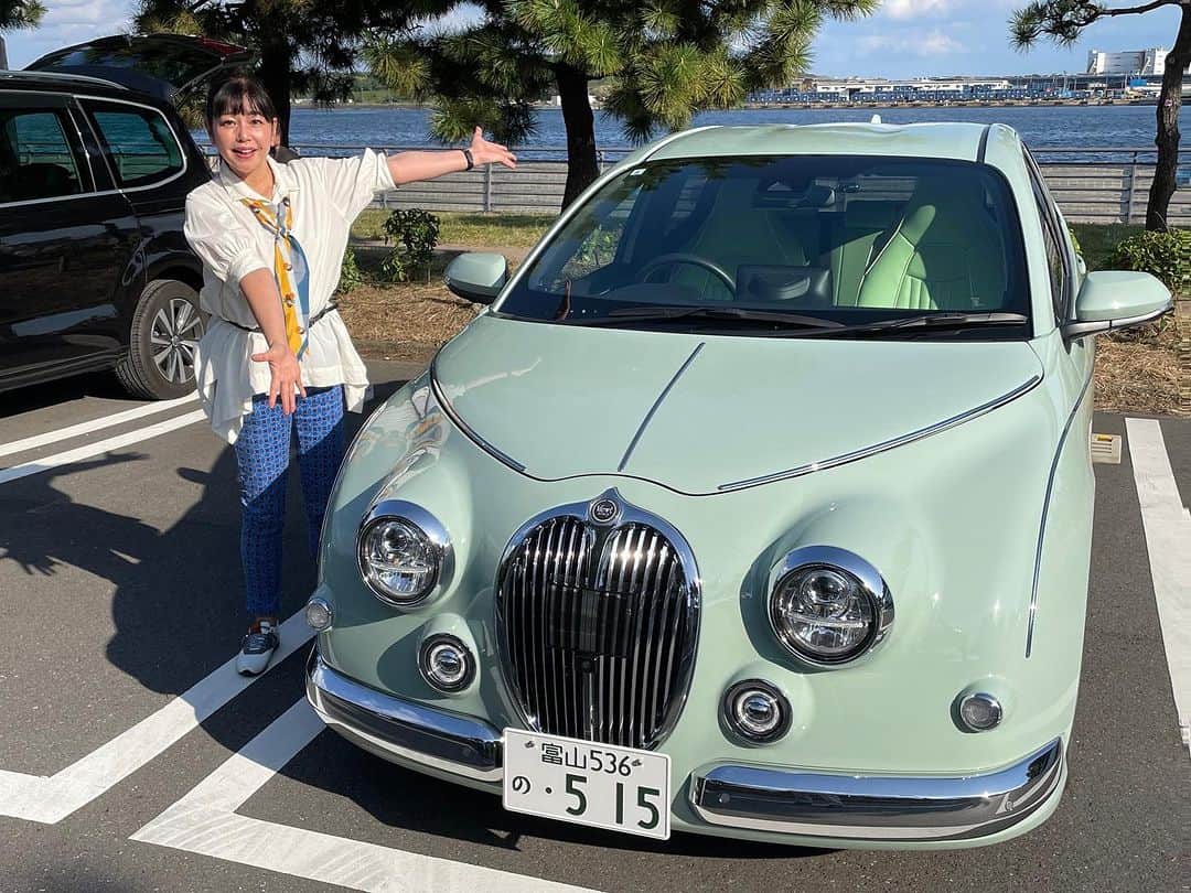 竹岡圭のインスタグラム：「圭 Tube💛光岡ビュートストーリー、ご紹介と試乗含めて公開されてまーす🫶 https://youtu.be/cHfOhT_Wc6U  #光岡 #ビュート #ビュートストーリー #竹岡圭 #圭Tube #圭チューブ」
