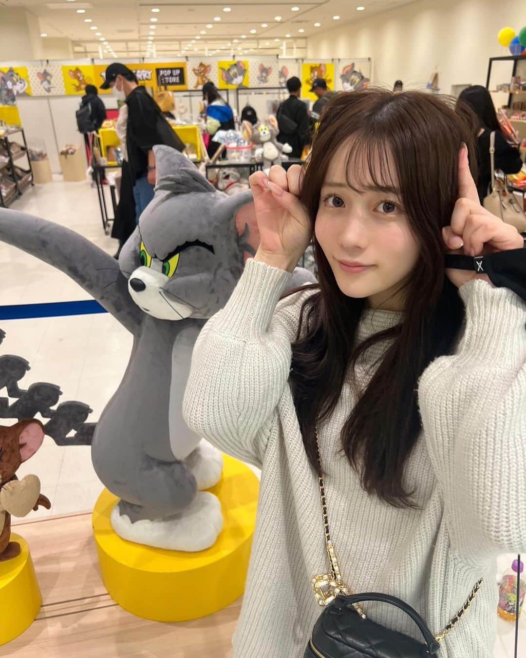 ぷうたんのインスタグラム：「可愛かった🐱🐭💣❤︎」