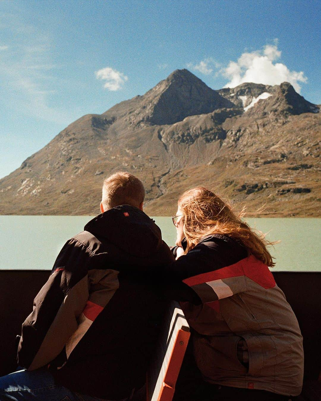 リモワのインスタグラム：「With its landscape defined by lakes and glaciers, St. Moritz is a haven for outdoor aficionados. Its allure is captured in the latest #NewHorizons series by Alexandra Gordienko.」