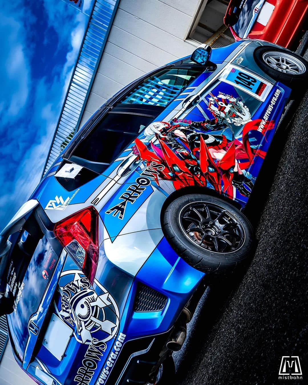 mistbahnさんのインスタグラム写真 - (mistbahnInstagram)「_ ARROWS Honda GK5 FIT (JAZZ) AZURLANE ver. _ 🚗: @arrows_car_trade  📷: @mistbahn _ Shot on Oct-15 2023 🏁 "Circuit Festa ( @circuit_festa_west_japan )" "HONDA ONE MAKE RACE". Central Circuit (Hyogo Japan) _ JP) 2023年10月15日、セントラルサーキットで開催された「サーキットフェスタ ( @circuit_festa_west_japan )」内の「ホンダ・ワンメイク・レース」で撮影。 _ #circuitfesta #circuitfesta2023 #サーキットフェスタ #サーキットフェスタ2023 #hondaonemakerace #ホンダワンメイク #ホンダワンメイクレース #centralcircuit #セントラルサーキット #arrows #arrowscartrade #アローズ #アズールレーン #azurlane #fit #hondafit #ホンダフィット #フィット #jazz #hondajazz #gk5 #gkfit #hondafitrs #fitrs #l15b  #痛車 #itasha #timeattack #timeattackjapan #hondasontrack」10月21日 22時05分 - mistbahn