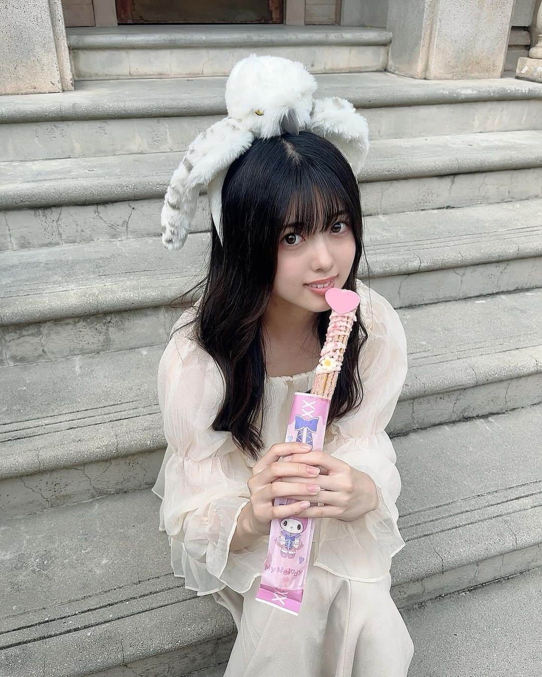 坂下真心さんのインスタグラム写真 - (坂下真心Instagram)「いちごミルク味だよ(՞.‎‪.՞ )」10月21日 22時14分 - mako._.chii