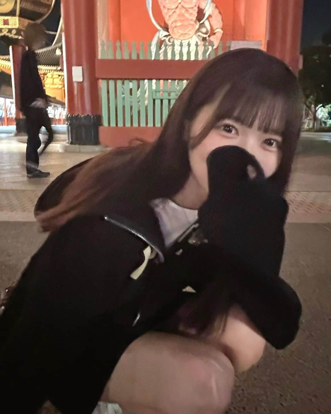 猪狩彩奈のインスタグラム：「明日のワンマン大成功しますようにってお願いしてきた🍀 来てくれる方いっぱいたのしもうね✊🏻❤️‍🔥❤️‍🔥」