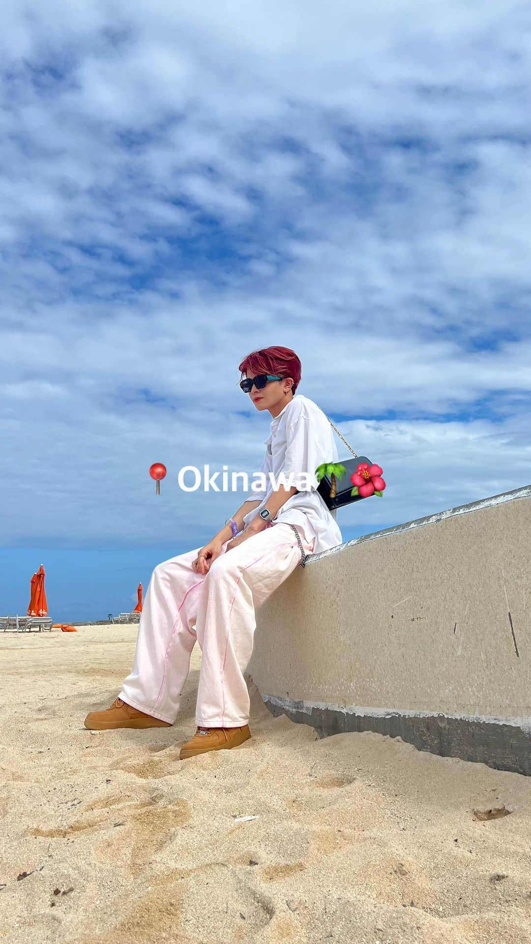 栗田航兵のインスタグラム：「📍Okinawa🌴🌺  OCTPATHのYouTubeで沖縄Vlog出たけん観てや¨̮⃝  https://youtu.be/ojm62m2Z7_0?si=0gYdsB22zVEl1pwL  沖縄また皆で来れてよかった〜✈️ 年内あともう1回くらい、、行きたい、、❣️  #OCTPATH  #沖縄 #okinawa  #okinawajapan」