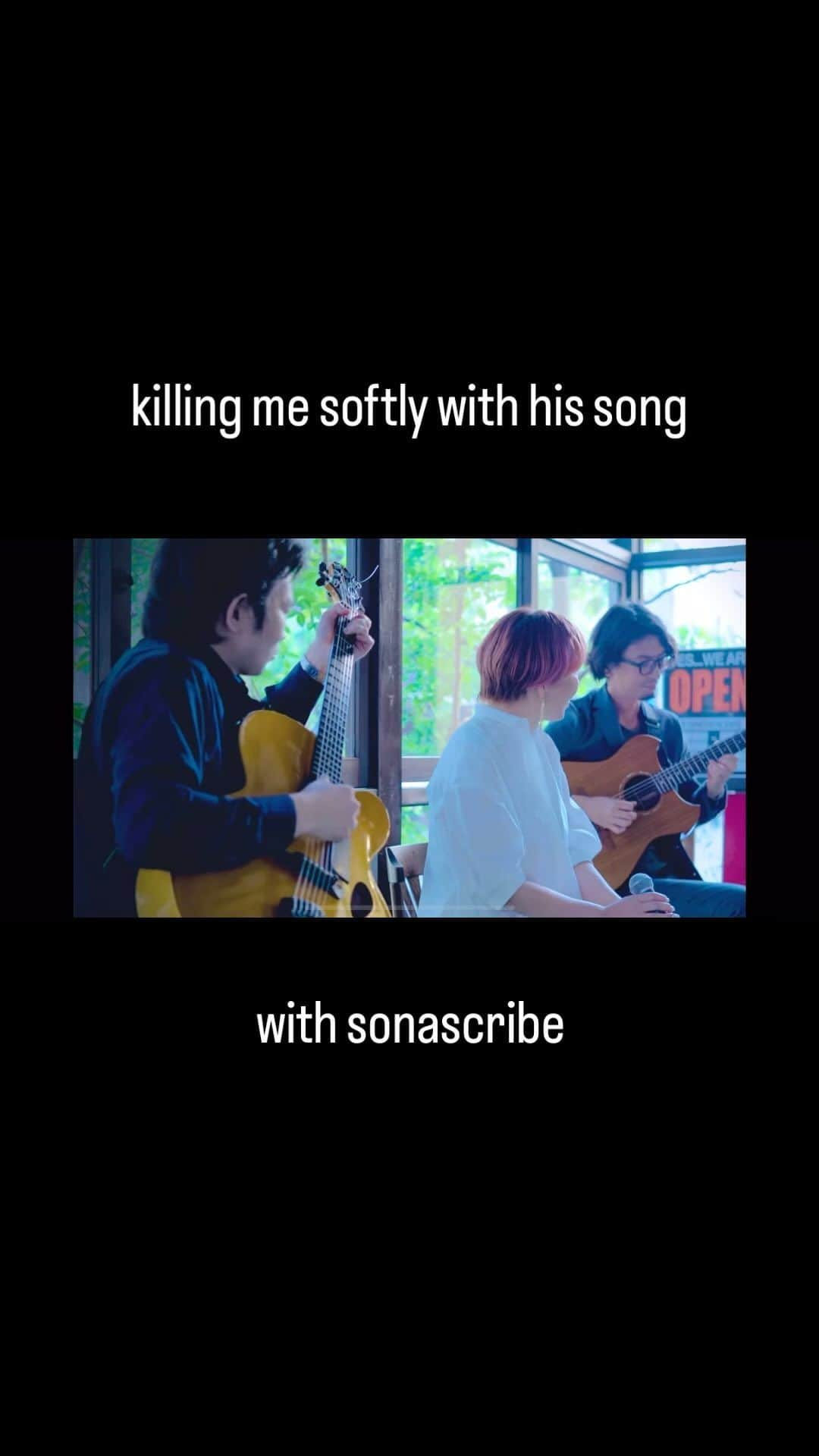 神谷えりのインスタグラム：「killing me softly with his song」