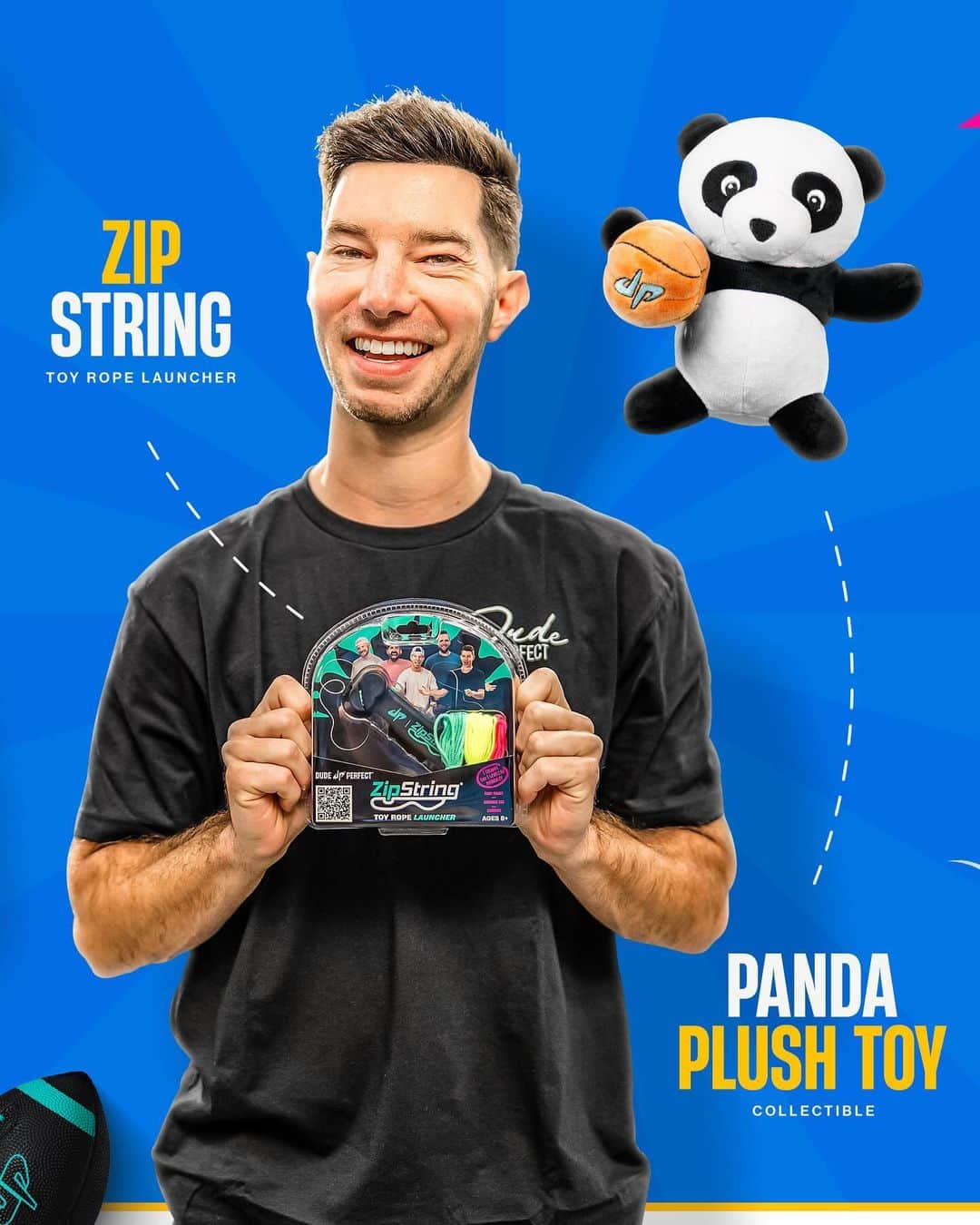 Dude Perfectさんのインスタグラム写真 - (Dude PerfectInstagram)「HUGE NEWS! We’ve teamed up with Walmart to bring you the all-new Dude Perfect games & toys line, featuring the first ever DUDE PERFECT BOARD GAME! Available at the front of Walmart stores everywhere today! Let the games begin! 🏈」10月22日 0時35分 - dudeperfect