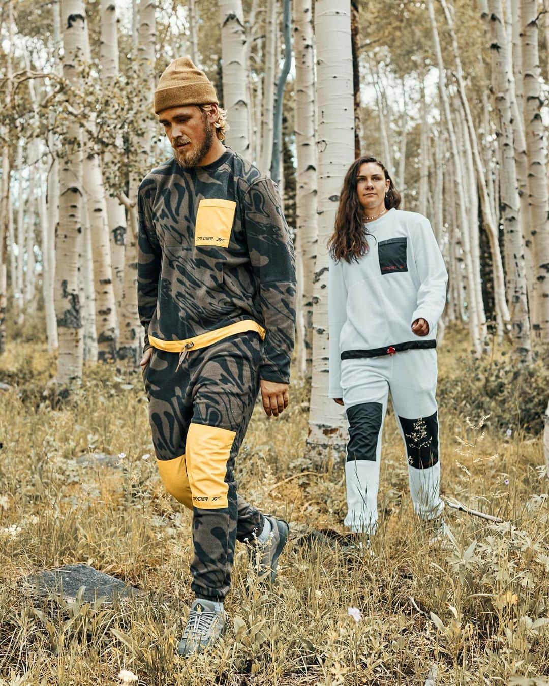 Reebokのインスタグラム：「Spyder x Reebok - seamlessly blending Reebok's urban energy with Spyder's mountain-ready functionality, resulting in a collection that effortlessly transitions. Available now on Spyder.com and Reebok.com」