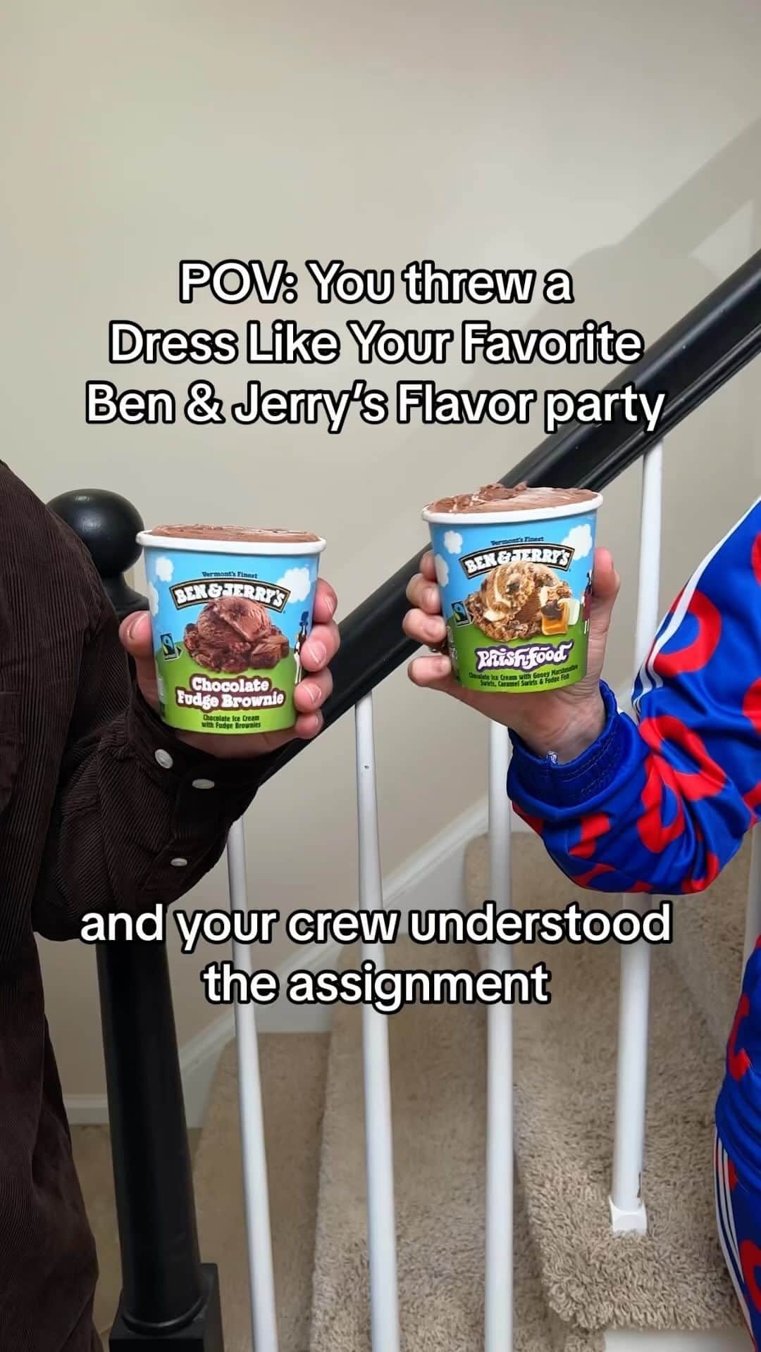 Ben & Jerry'sのインスタグラム：「What flavor would you have come as? #benandjerrys #dresslikeyourfavoriteflavor #halloween #costumes #halloweencostumeideas #costumeideas #icecream」