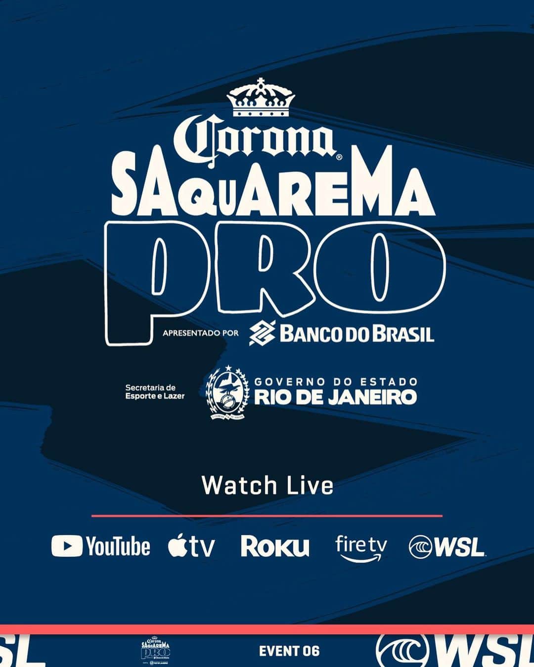 世界プロサーフィン連盟（WSL）さんのインスタグラム写真 - (世界プロサーフィン連盟（WSL）Instagram)「The Men’s Semifinals are ON!  Watch the @corona #SaquaremaPro LIVE on worldsurfleague.com. @bancodobrasil」10月22日 1時43分 - wsl