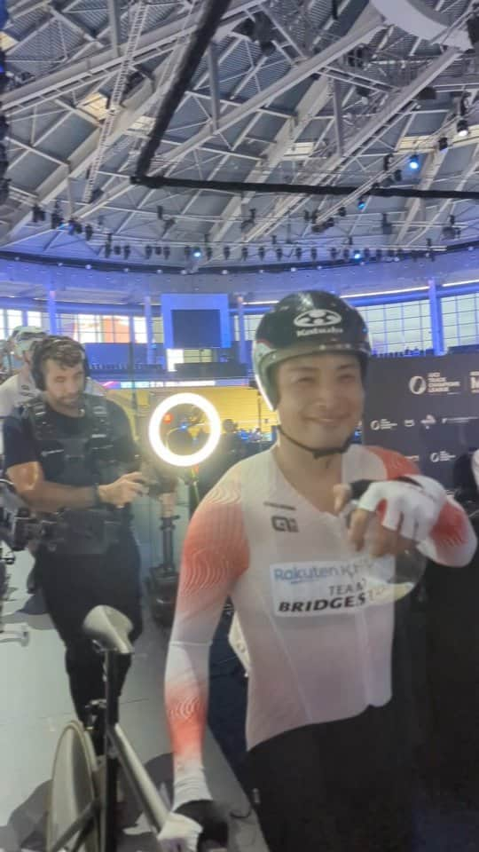 橋本英也のインスタグラム：「🇯🇵 Eiya Hashimoto is the moment!   The 1st Scratch Race winner of Season 3  @mallorcatourism | @turismoislasbaleares | @conselldemca | @goib | #UCITCL」