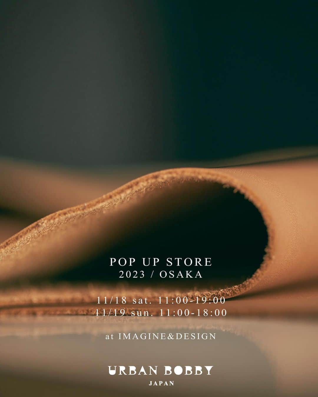 伊地知朋子のインスタグラム：「____ popup shopまで1ヶ月切りました♡ 5年ぶりなので色々緊張してる、、、。  できる限り豊富なラインナップで お披露目できるよう、 カタカタトントン製作に没頭してます🔨  直接見て手に取っていただける唯一の機会。 革の質感や、硬さ柔らかさ、香りを まずは感じていただきたくて、 お気軽にお立ち寄りいただけると嬉しいです🤲🏻  ——————————————  ◆日時 11/18(sat.) 11:00-19:00 11/19(sun.)11:00-18:00  ◆場所 Imagine&Design  大阪市中央区南船場2-6-12  —————————————— #urbanbobby #handmade #国産本革」