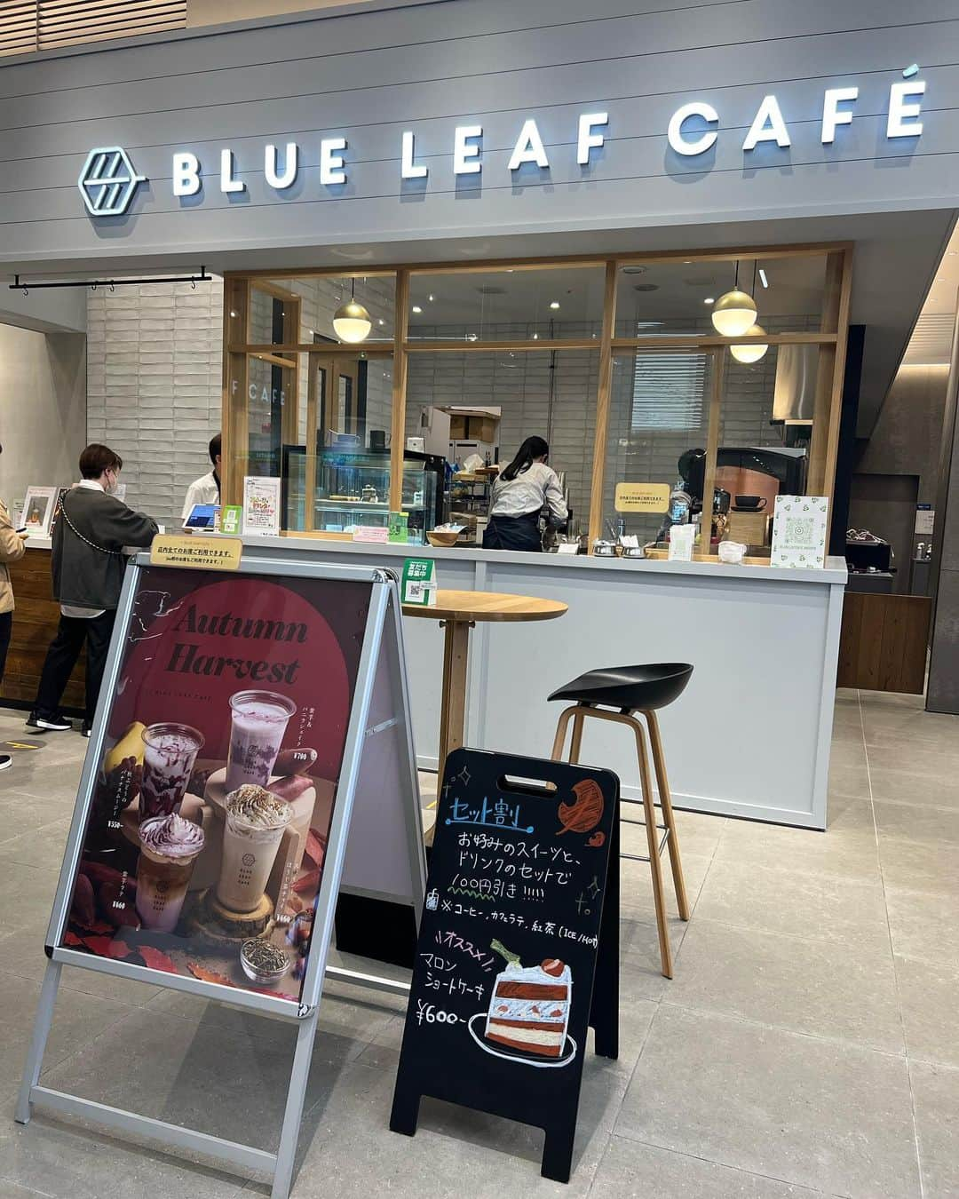 森雅子さんのインスタグラム写真 - (森雅子Instagram)「✨✨✨  毎回、新作ドリンクが楽しみな  BLUE LEAF CAFÉ 名古屋  @blueleafcafe.nagoya   秋のレセプションに行ってきました✨  今回私が飲んだのは カラフルなグラデーションが楽しい 「紫いもラテ」と  昨年大好評で期間限定復活する 「パンプキンプリンフラッペ」  どちらも飲む前から 可愛い見た目にウキウキ💕  「紫芋ラテ」はラテと紫芋の ２つの味が楽しめてこれが合う〜♪  「パンプキンプリンフラッペ」は 濃厚なカボチャとプリン、キャラメルの甘さが 病みつきになる美味しさでした✨  「パンプキンプリンフラッペ」は 10月23日〜10月31日までの期間限定なので お早めに😊  しかもレジにて「投稿を見た」と言うと200円引き！ 700円→500円になりますよ。  KDDIのショップに併設してるから 新作スマホやスマホケースも色々見れて楽しかった〜  ぜひ行ってみてくださいね✨  ・ ・  BLUE LEAF CAFÉ  名古屋市中村区名駅1-1-3 タカシマゲートタワーモール2F 052-588-2860  ・ ・  #PR #blueleafcafe #blueleafcafe名古屋 #ブルーリーフカフェ #ブルーリーフカフェ名古屋 #blueleafcafe秋メニュー #ハロウィン #パンプキン #名古屋カフェ #au #austyle #kddi直営店 #austyle_tgm #auplus1collection #名駅カフェ #タカシマヤゲートタワーモール  #秋スイーツ」10月22日 12時14分 - mako_marie_an