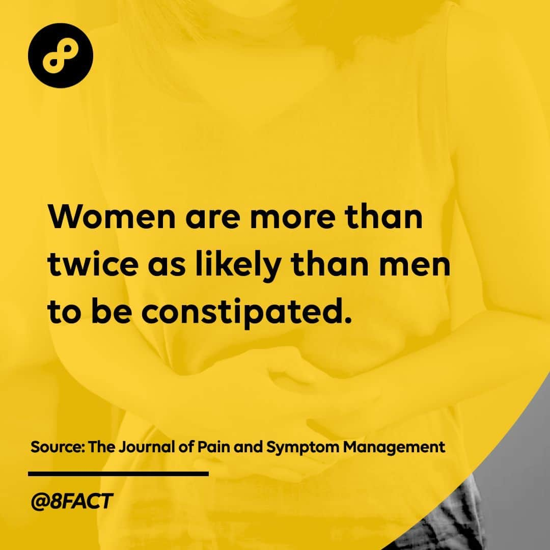 のインスタグラム：「Women’s colons are 10cm longer than men’s on average. Shifting hormones like estrogen and progesterone may also play a role.」