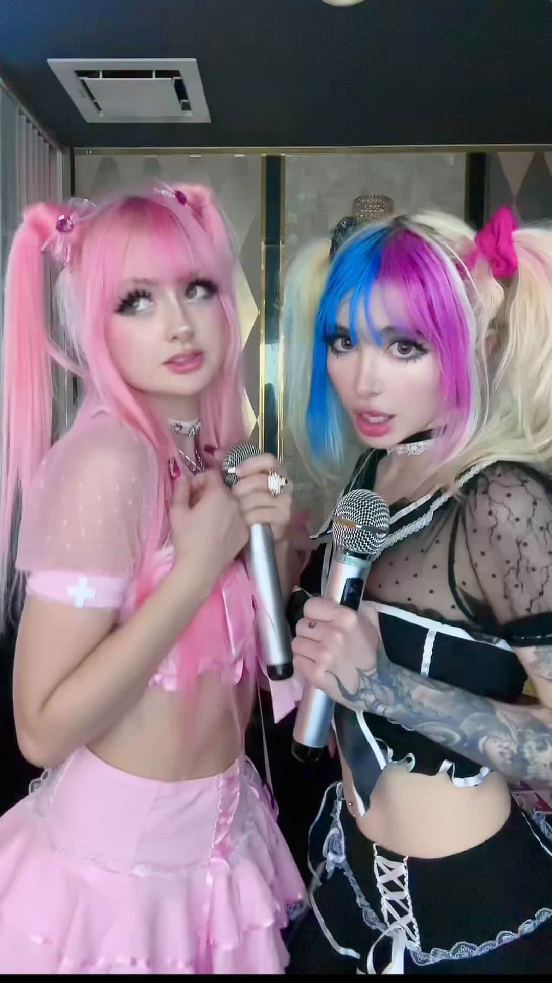 ナタリアなっちゃんのインスタグラム：「Can wait for you guys to hear E-girl Drift! The first time @itspinkii x Gucci Baby collab 🩷 song dropping 10/30! And music video coming soon」