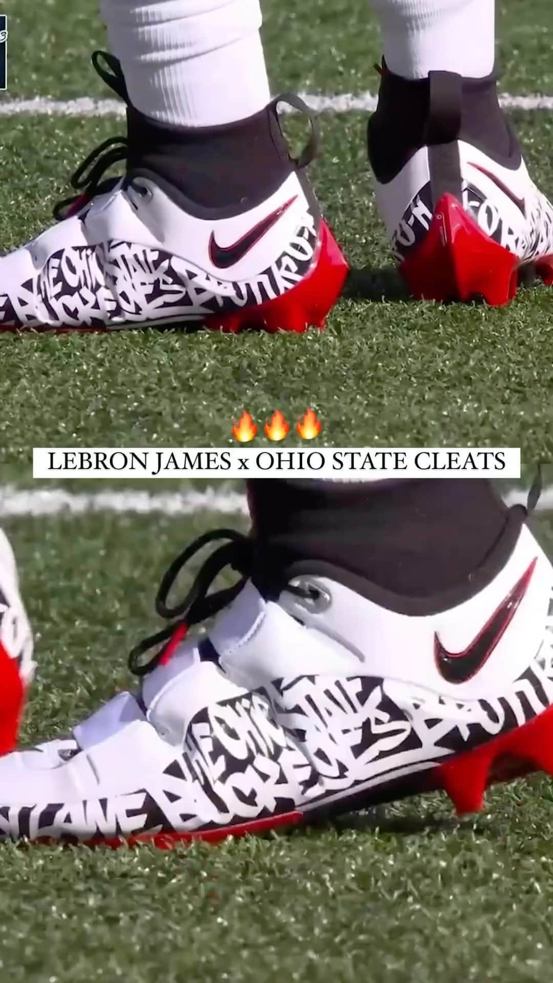 のインスタグラム：「YES THERE THEY ARE!!! THEEEE OHIO STATE BUCKEYES!!!! BIG DUBS TODAY!! AYYYYYEEEEEE🗣️🗣️🗣️🗣️🗣️ LFG!!! Like Coach Urban Meyer would say.. Best thing about 7-0…🌰」
