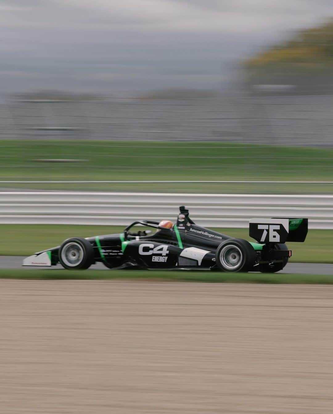 Lindsay Brewerさんのインスタグラム写真 - (Lindsay BrewerInstagram)「Words can’t explain what a momentous day it was for me getting to test the @indynxt car for the first time at the iconic @indianpolismotorspeedway   Was nervous at first due to the jump between this new car and my last one, with almost twice the horsepower, more braking power, more downforce, and basically more of everything.  Many people don’t know that I started racing at the age of 11 and had some early success in go-karts and Legend Car racing, but had to discontinue the sport when I was unable to fund it any further.  I ended up going to college and don’t regret that one bit because it’s where I built a social media following and met some of my best friends  I am so thankful that @juncoshollinger and my sponsor @c4energy gave me the opportunity and chance to be here.  It was such a great experience at the Chris Griffis test to understand the new race car and for those that asked the biggest surprise was the way the throttle kicks in with the turbo.  I’m still grinning ear to ear from the speed, and I cannot state enough how much I appreciate the team helping me in this process to coach me and step me up faster and faster throughout the day.  I do wish the weather was a bit more cooperative as I wanted even more time in the car and the time flew!   Although I was a bit appprehensive leading up to the test, due to the physicality of the INDY NXT Dallara chassis that has no power steering, my work in the gym for the past few years has now paid off and I am confident in the next tests that we will be able to learn from today and push harder and faster.  Thank you to everyone that has supported me on this journey, this will hopefully be just the beginning!」10月22日 5時15分 - lindsaymariebrewer