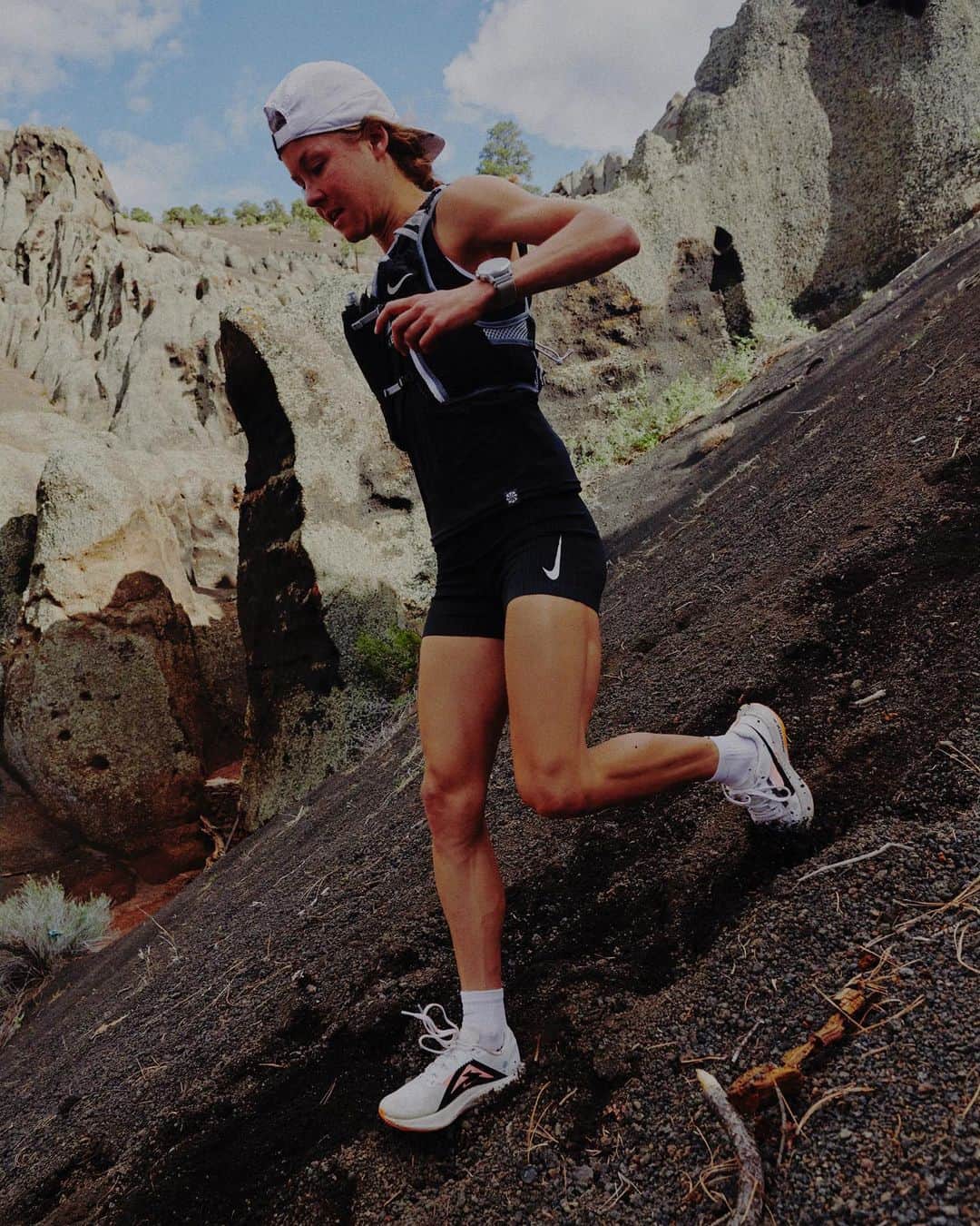 The Run Dept.のインスタグラム：「Lightweight, agile, sleek, and grippy - the Ultrafly is your perfect shoe for chasing FKTs. 🏔️  Grab yours and get outside. Link in bio. 🔗」