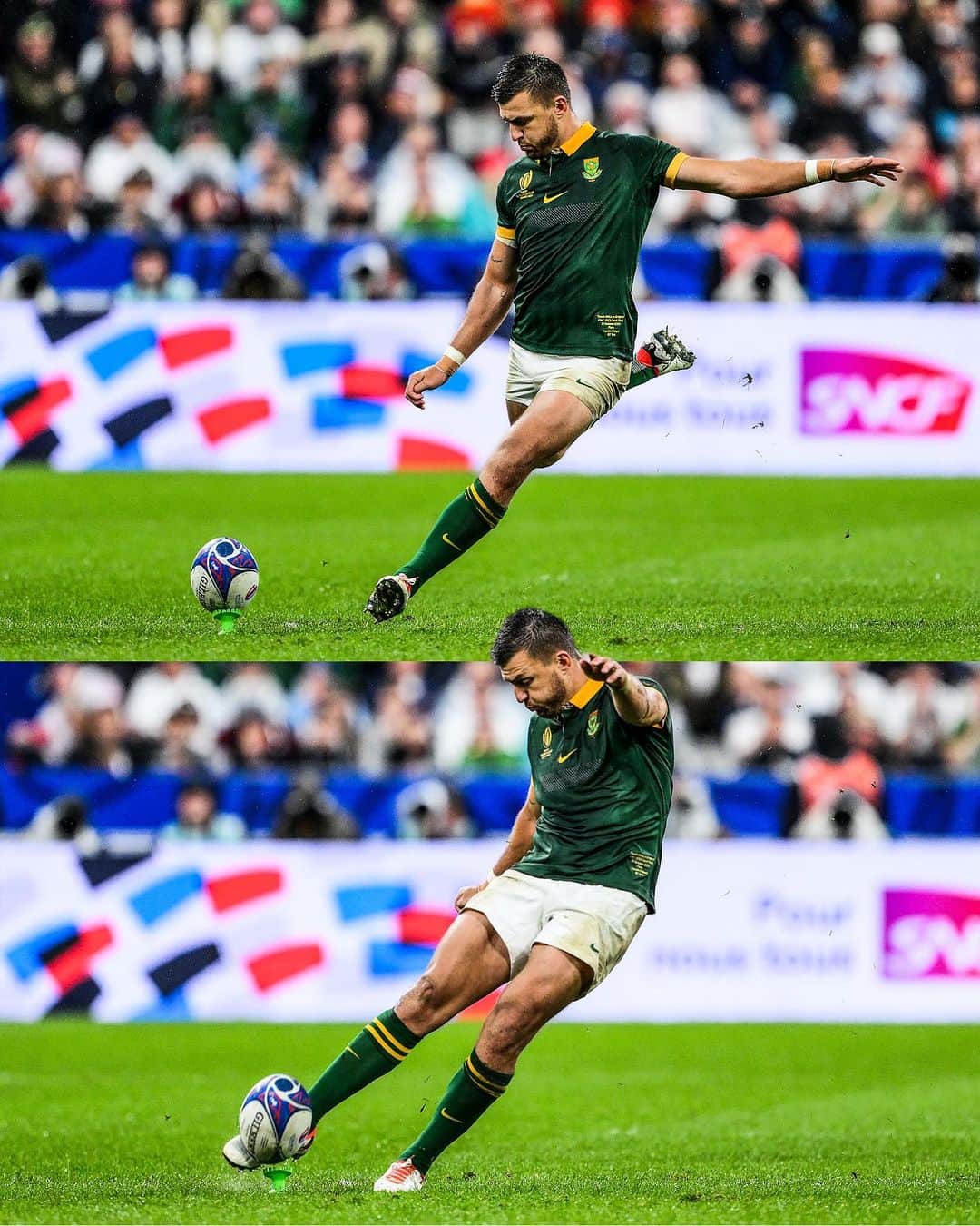 ラグビー南アフリカ代表のインスタグラム：「Cool as ice 🥶   #Springboks  #StrongerTogether  #RWC2023」