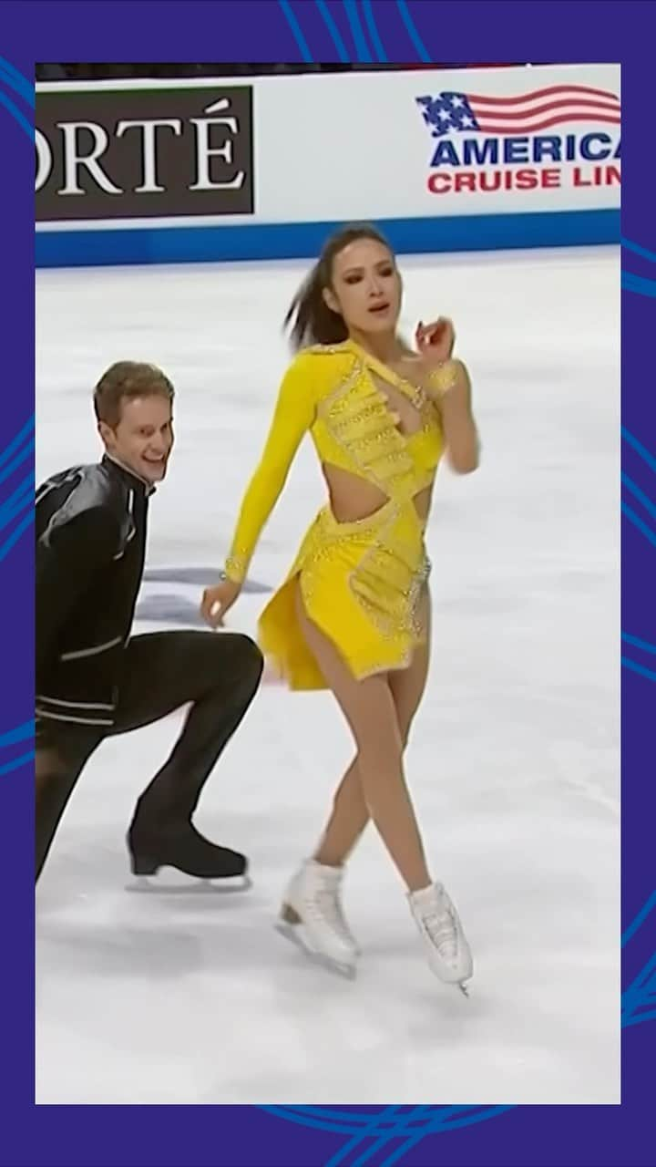 マディソン・チョックのインスタグラム：「They are World Champions, they are in #SkateAmerica. Round of applause for @chockolate02 and @evan_bates   #GPFigure #FigureSkating」