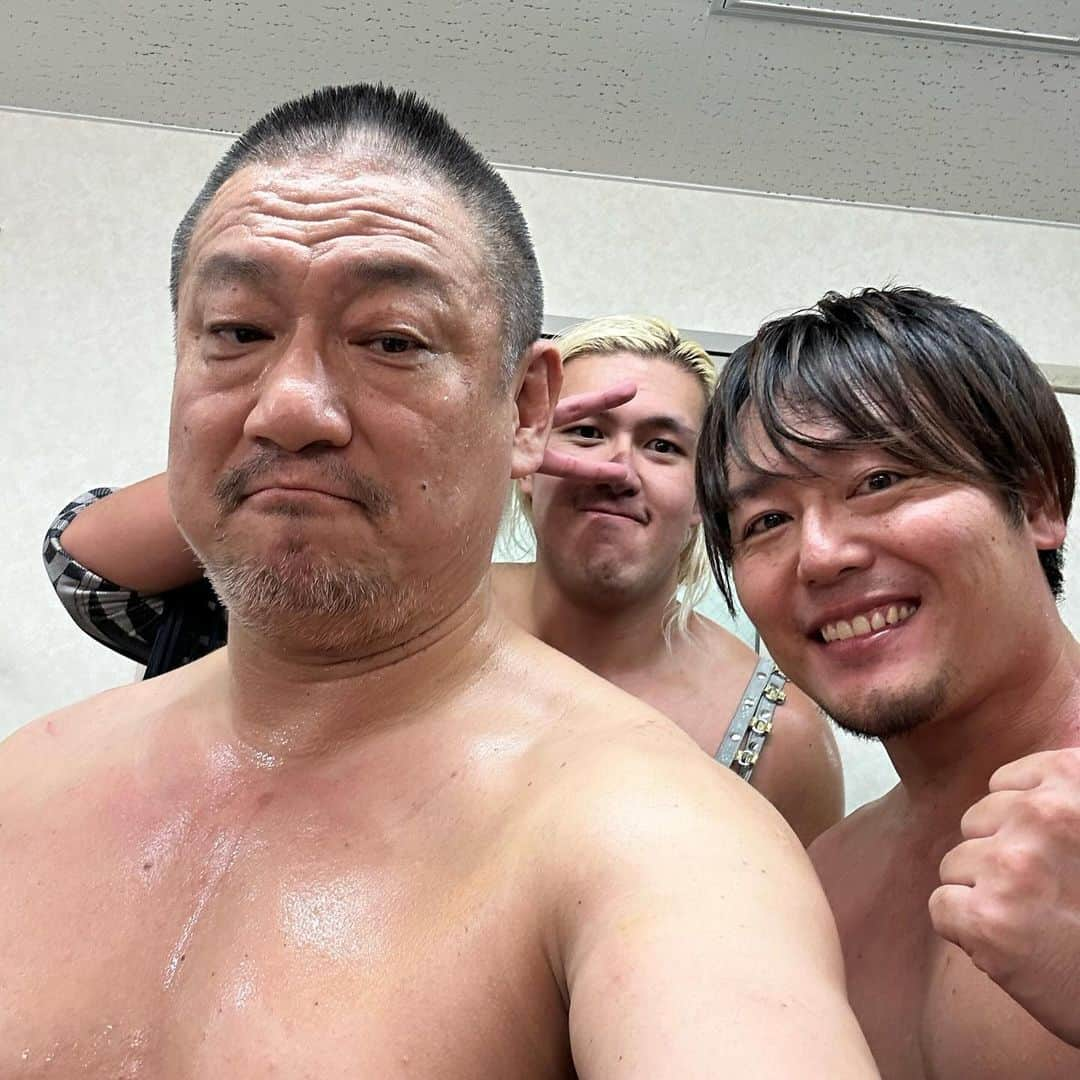 高木三四郎さんのインスタグラム写真 - (高木三四郎Instagram)「全日本プロレス後楽園ホール大会！前回はリングに入れなかったけど今度はちゃんと入れました！ありがとう全日本プロレス！ありがとうHARASHIMA、納谷君！ #ddtpro #ajpw #プロレス」10月22日 6時28分 - t346fire