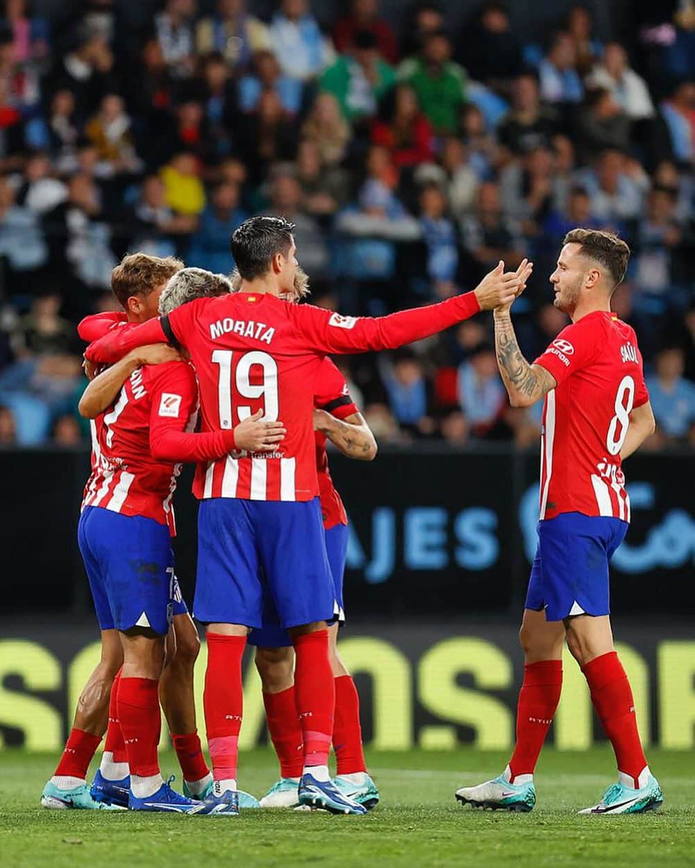 サウル・ニゲスのインスタグラム：「Sumamos y a por el siguiente. Gran partido del equipo 🔥🔴⚪️」