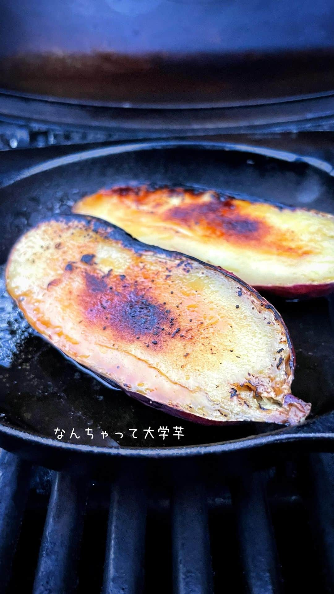 アルペンザルツ公式Instagramのインスタグラム：「レシピあり 「なんちゃって大学芋」の作り方 * カンタン焼き芋アレンジレシピのご紹介❤︎ * 今回のレシピは、 @harapeko.bivouac さんに作ってもらいました！ * ∴♔∴∴♔∴∴♔∴∴♔∴∴♔∴∴♔∴∴♔∴∴♔∴∴♔∴∴♔∴ 気軽にフォローして下さいね❤︎ いいねやコメントも励みになります！ 公式アカウント⇰〖 @alpensalz_jp 〗 ∴♔∴∴♔∴∴♔∴∴♔∴∴♔∴∴♔∴∴♔∴∴♔∴∴♔∴∴♔∴ * [腹ぺこビバーグさんからのワンポイント] 甘めが好きな方は蜂蜜を多め、しょっぱめが好きな方は醤油やアルペンザルツ少し多めに。 合わせた調味料は焼き芋全体に絡めて食べるとより美味しくいただけます。お好みで黒ゴマをかけるとより雰囲気がでます。 * ∴♔∴∴♔∴ Ⓡ Ⓔ Ⓒ Ⓘ Ⓟ Ⓔ ∴♔∴∴♔∴ * ☑︎焼き芋・・・1本 ☑︎蜂蜜・・・たっぷり ☑︎お醤油・・・少々 ☑︎アルペンザルツ・・・少々 * * 【作り方】 ①焼き芋を半分にカットしたら全体に蜂蜜をたっぷりとかける * ②お醤油少々とアルペンザルツをかける * ③バーナーで炙れば完成。調味料はお好みの加減で調整してください * * #アルペンザルツ #塩 #美味しい塩 * #今日のごはん #手作りごはん #簡単レシピ #おかず #レシピ #食卓 #節約 #献立 #家庭料理 #節約生活 #自炊 #ランチ #家ごはん #時短レシピ #簡単レシピ #おいしい #料理 #美味しい #おうちごはん #手作り料理 #手料理 #料理好きな人と繋がりたい #塩レシピ #焼き芋 #大学芋」