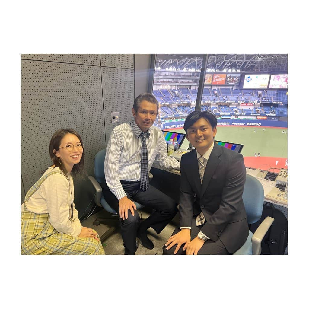 羽村亜美さんのインスタグラム写真 - (羽村亜美Instagram)「日本シリーズ！  オリックスバファローズ vs 阪神タイガース  楽しみですね😊  よく聞かれるのですが 住まいはずっと東京です。 オリックスさん担当してから7年。 はやーい！ （楽天担当は、2010から2014の５年間！）  月1.2は大阪いかせてもらってるので 最近は土地勘もわかるようになり レンタサイクル🚲で 京セラとか移動してます☺️  試合終わって、 サウナ行って、チャリでホテル戻って一杯🍺 このルーティーンが最高！　  さてさて、クライマックスシリーズ ファイナルステージは 第二、三戦を 担当させて頂きました！  これにて2023シーズンの プロ野球中継担当は終了🎤  関係者のみなさま、ありがとうございました😊  これからまた ドラフト、東京高校野球中継、明治神宮大会などなど 楽しみなお仕事たくさん🎤  日本選手権も楽しみ！いけたらいいな。。  っしゃすっ！」10月22日 8時14分 - amihamura