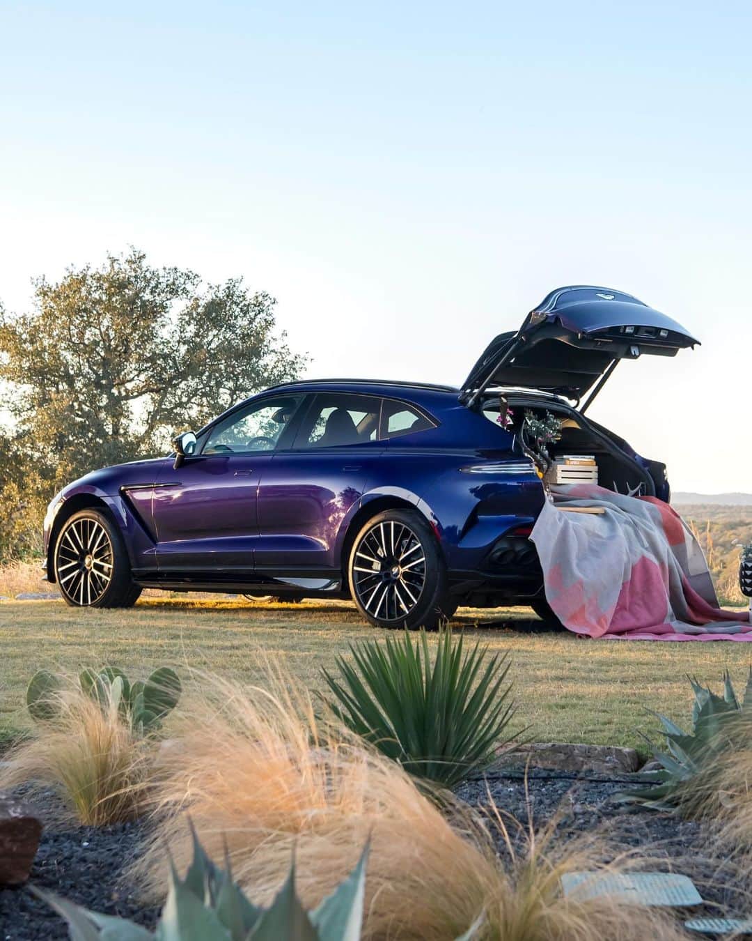 アストンマーチンのインスタグラム：「The pinnacle of British luxury - Stateside.  #AstonMartin #DBX707 #POWERDRIVEN」