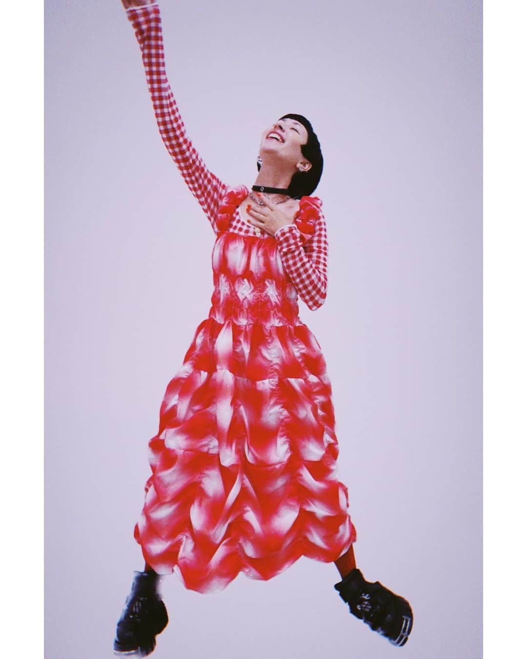木村カエラさんのインスタグラム写真 - (木村カエラInstagram)「fashion 🍓🍓🍓   #coordinate #outfit #kaelaootd」10月22日 9時13分 - kaela_official