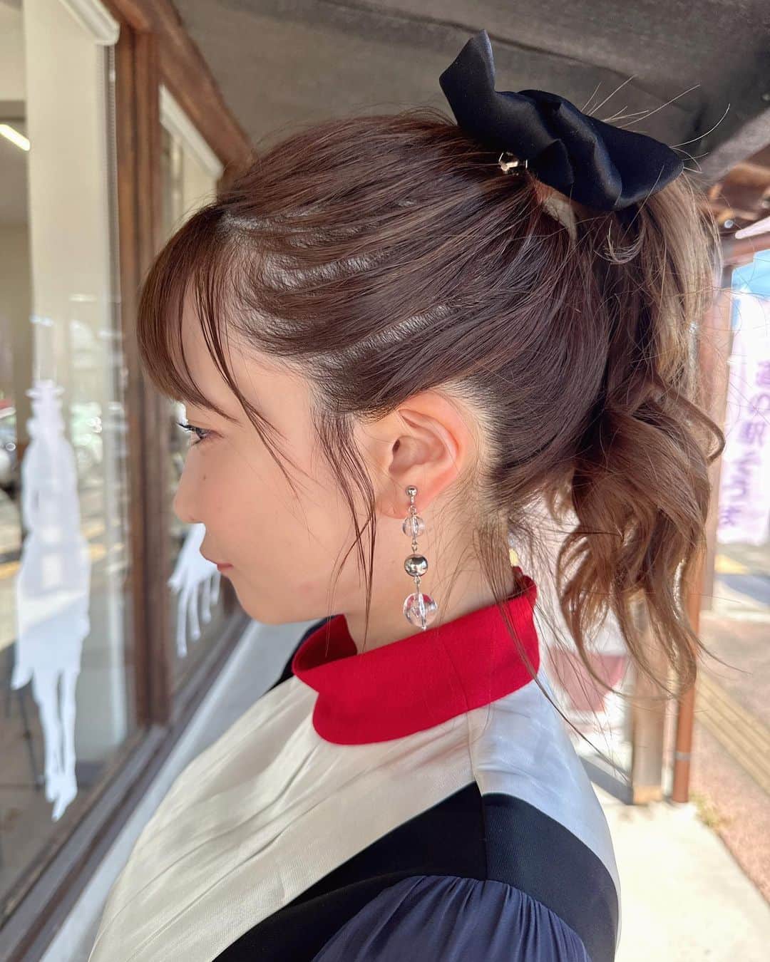もえのあずきさんのインスタグラム写真 - (もえのあずきInstagram)「秋コーデ🤎  dress👗 @adelly.tokyo @adelly.press @lattice_lessignes  hair&make💄 @pppppenta  #もえあず#もえあずヘア#もえあずコーデ#大食いアイドル#もえあずin相馬市」10月22日 10時24分 - moeazukitty