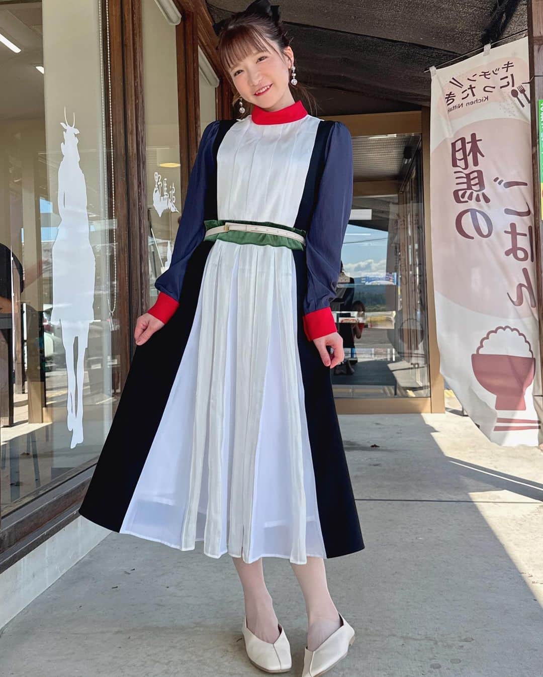 もえのあずきさんのインスタグラム写真 - (もえのあずきInstagram)「秋コーデ🤎  dress👗 @adelly.tokyo @adelly.press @lattice_lessignes  hair&make💄 @pppppenta  #もえあず#もえあずヘア#もえあずコーデ#大食いアイドル#もえあずin相馬市」10月22日 10時24分 - moeazukitty
