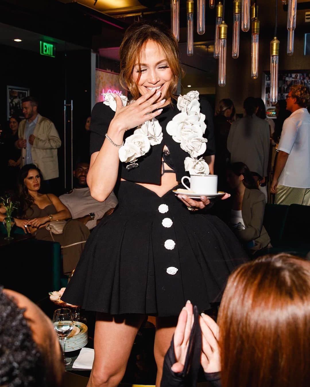 Just Jaredさんのインスタグラム写真 - (Just JaredInstagram)「Jennifer Lopez wore two very chic outfits while celebrating the launch of her new Intimissimi capsule collection #ThisIsMeNow earlier this week. We’ve got way more photos from the launch party over at JustJared.com! #JenniferLopez Photos: BFA x Calzedonia Group x @jasonseanweiss」10月22日 10時45分 - justjared